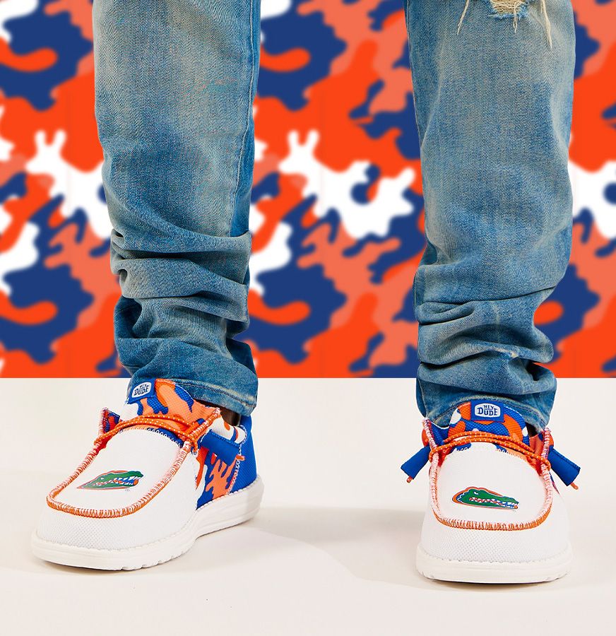 Hey Dude Men's Wally Tri Florida Gators Shoes product image