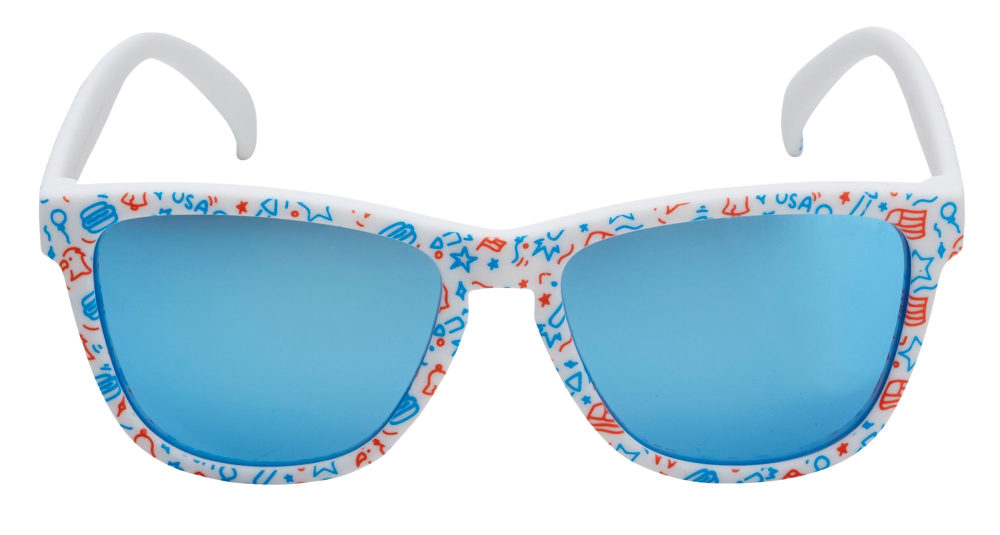goodr Fireworkin' Hard Or Hardly Fireworkin' Polarized Sunglasses product image