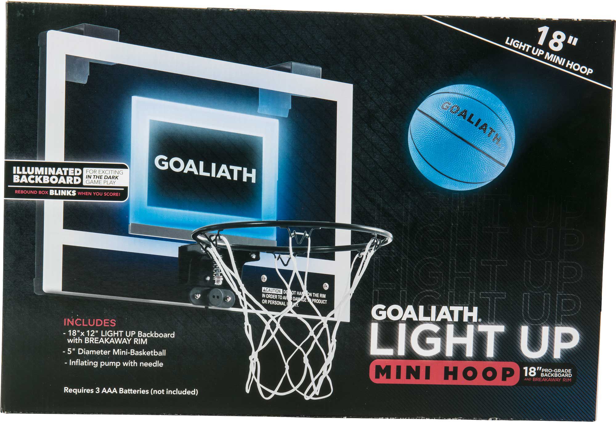 Goaliath 18” Light Up Mini Basketball Hoop product image