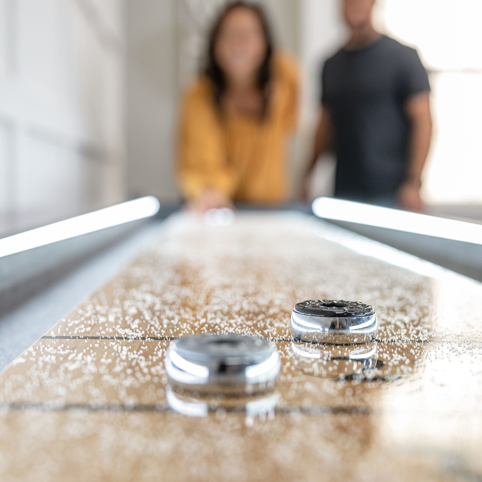 Atomic 9' LED Shuffleboard Table product image