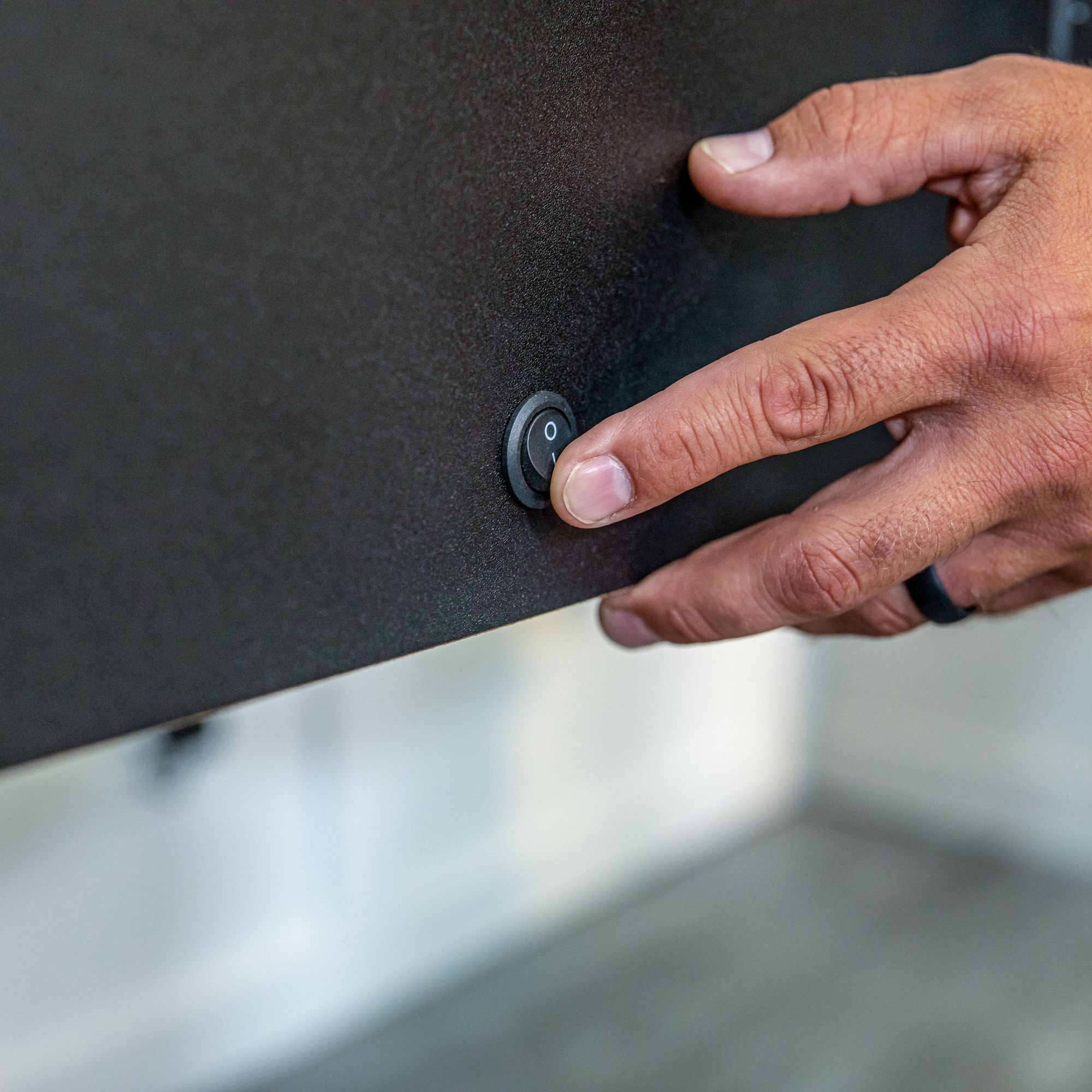 Atomic 9' LED Shuffleboard Table product image