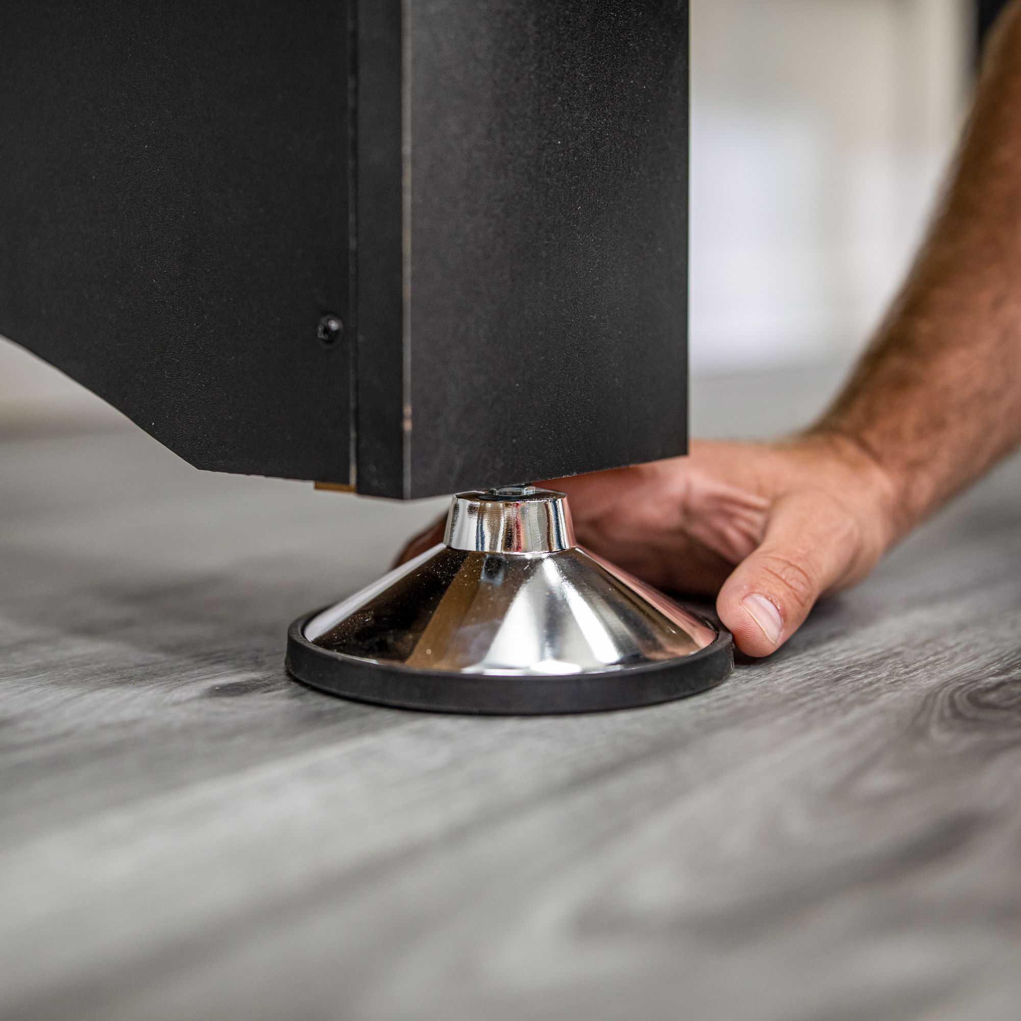 Atomic 9' LED Shuffleboard Table product image