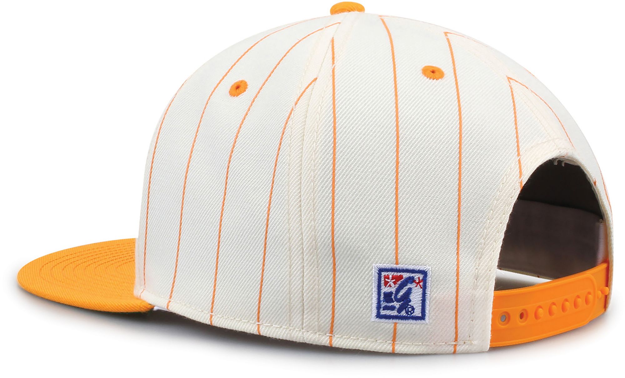 The Game Adult Tennessee Volunteers Ivory Pinstripe Snapback Adjustable Hat product image