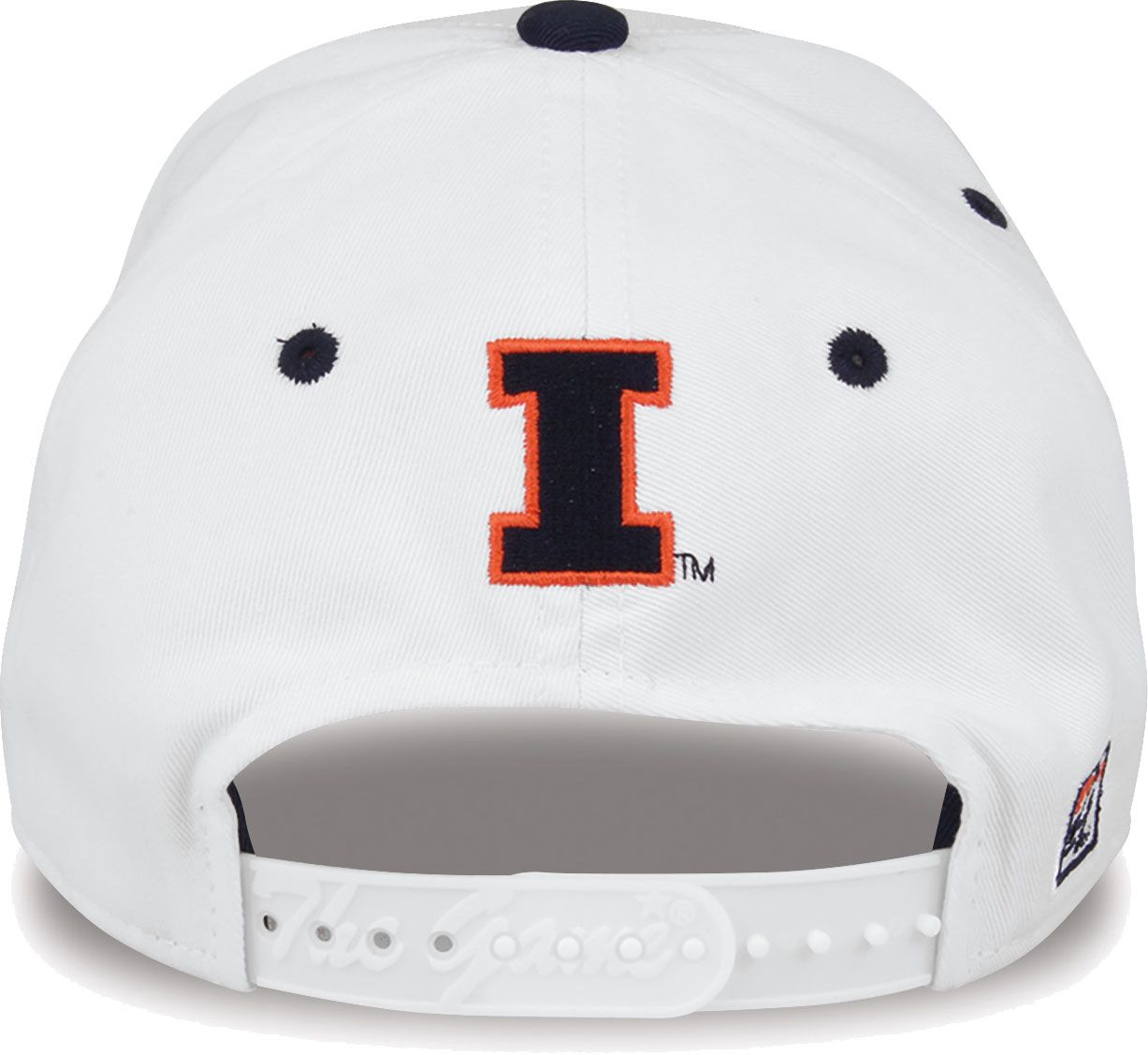 The Game Men's Illinois Fighting Illini White Nickname Adjustable Hat