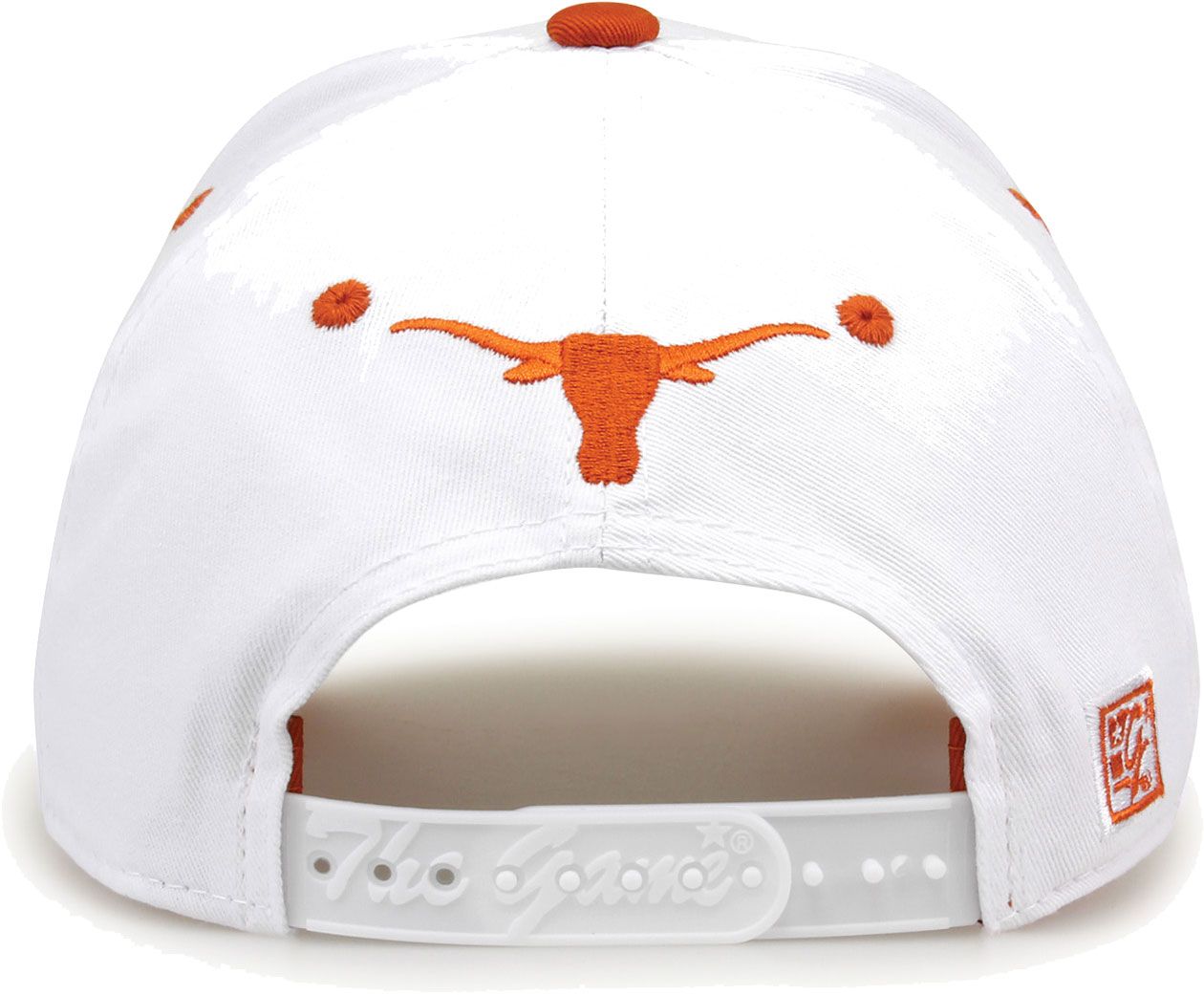 The Game Men's Texas Longhorns White Nickname Adjustable Hat