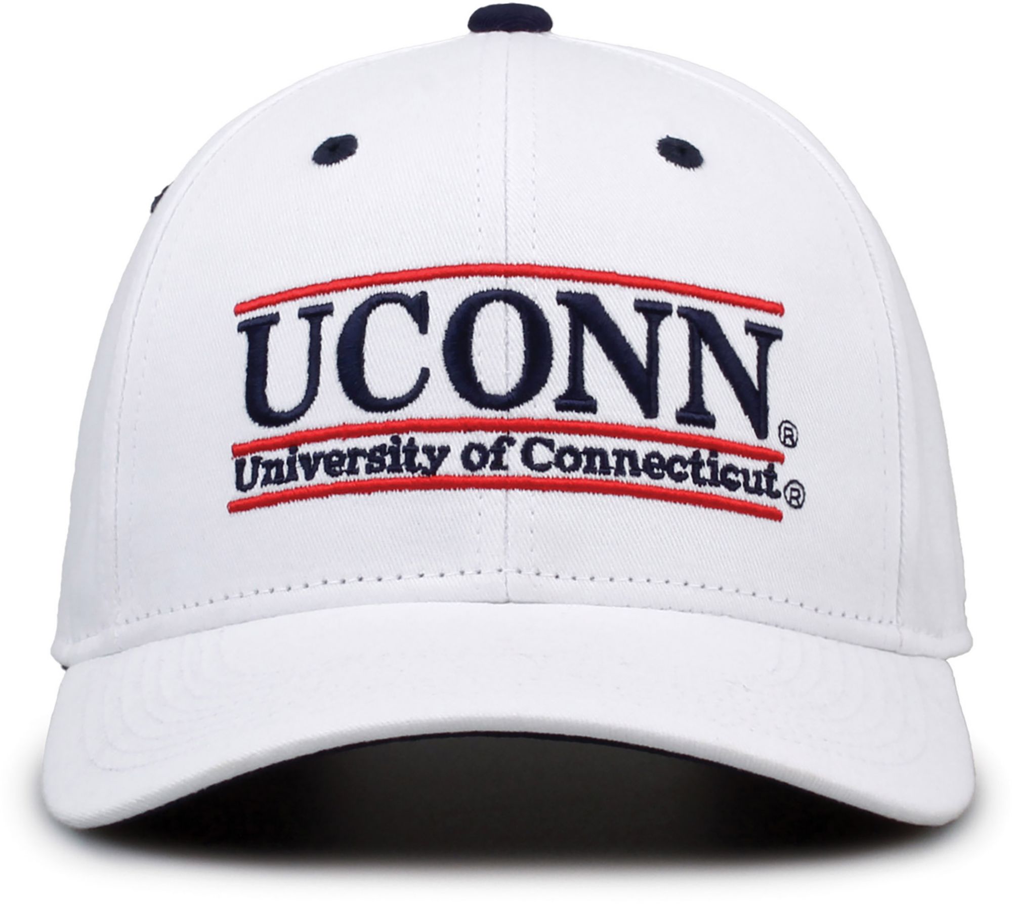 Game Adult UConn Huskies Bar White Adjustable Hat product image