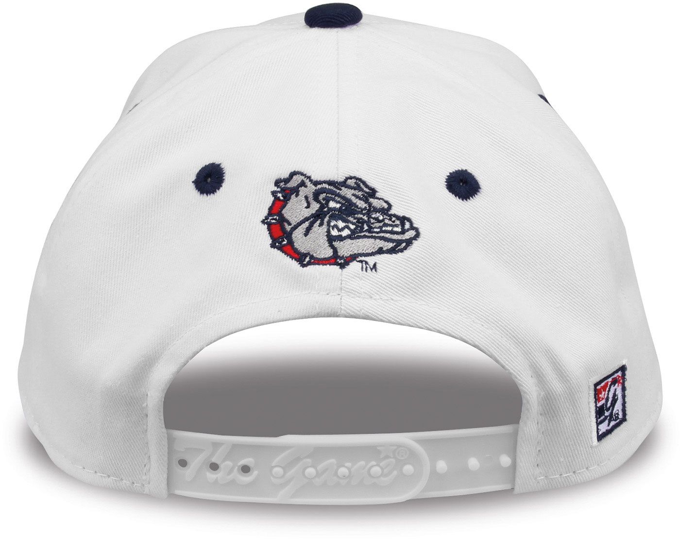 The Game Men's Gonzaga Bulldogs White Nickname Adjustable Hat product image