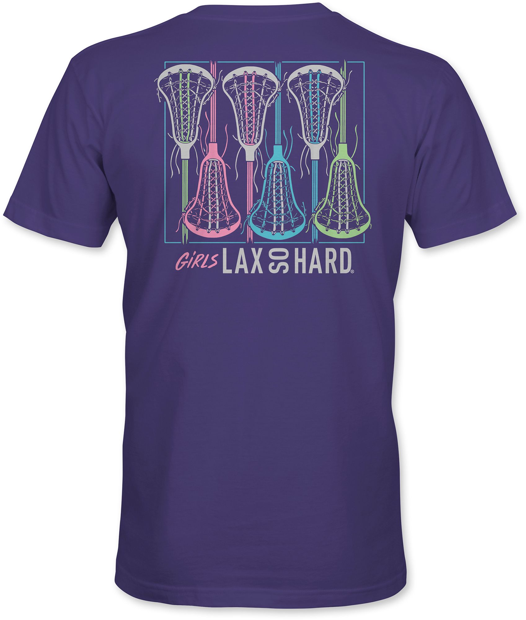 Lax So Hard Girl's LSH Lacrosse Graphic T-Shirt product image