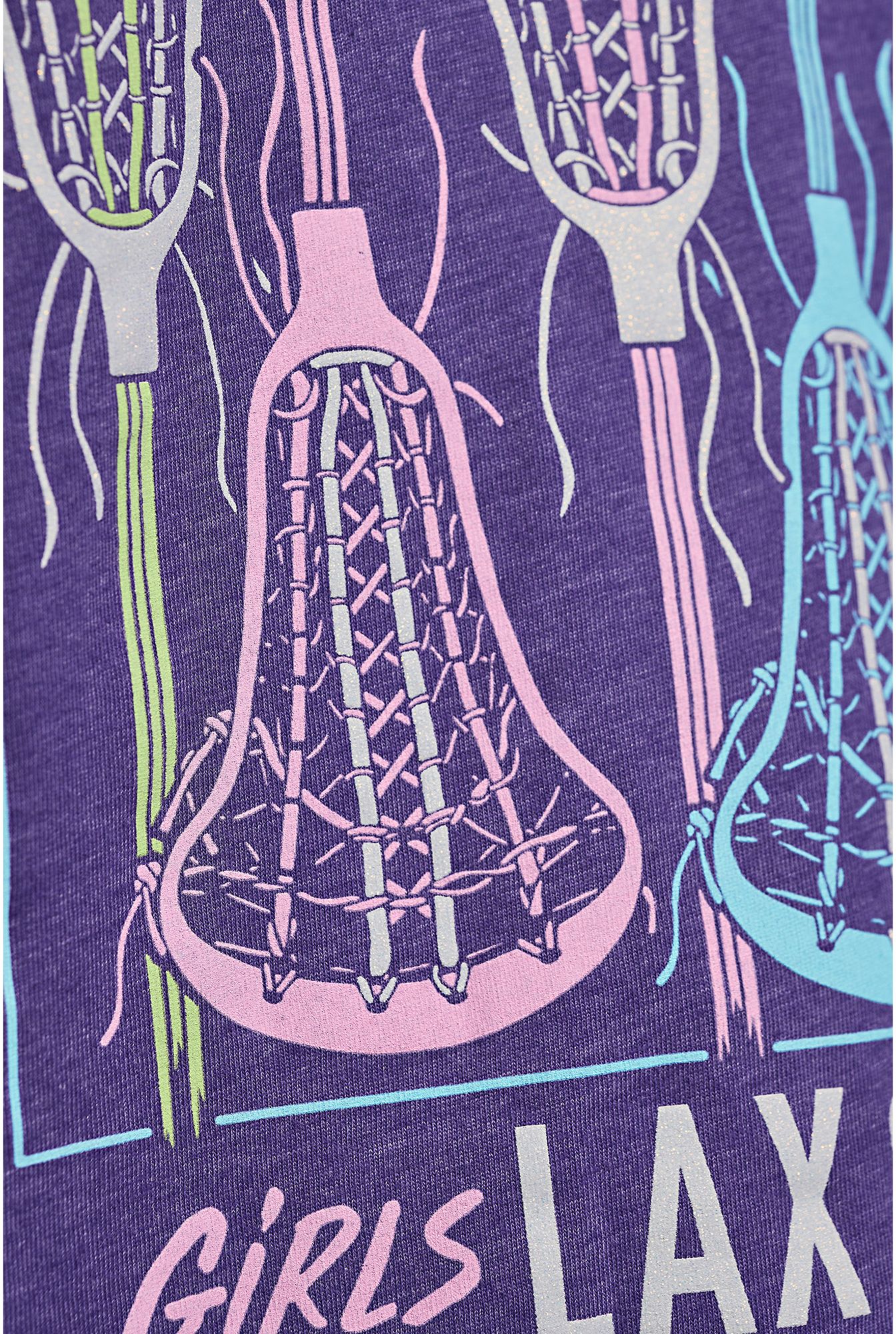 Lax So Hard Girl's LSH Lacrosse Graphic T-Shirt product image