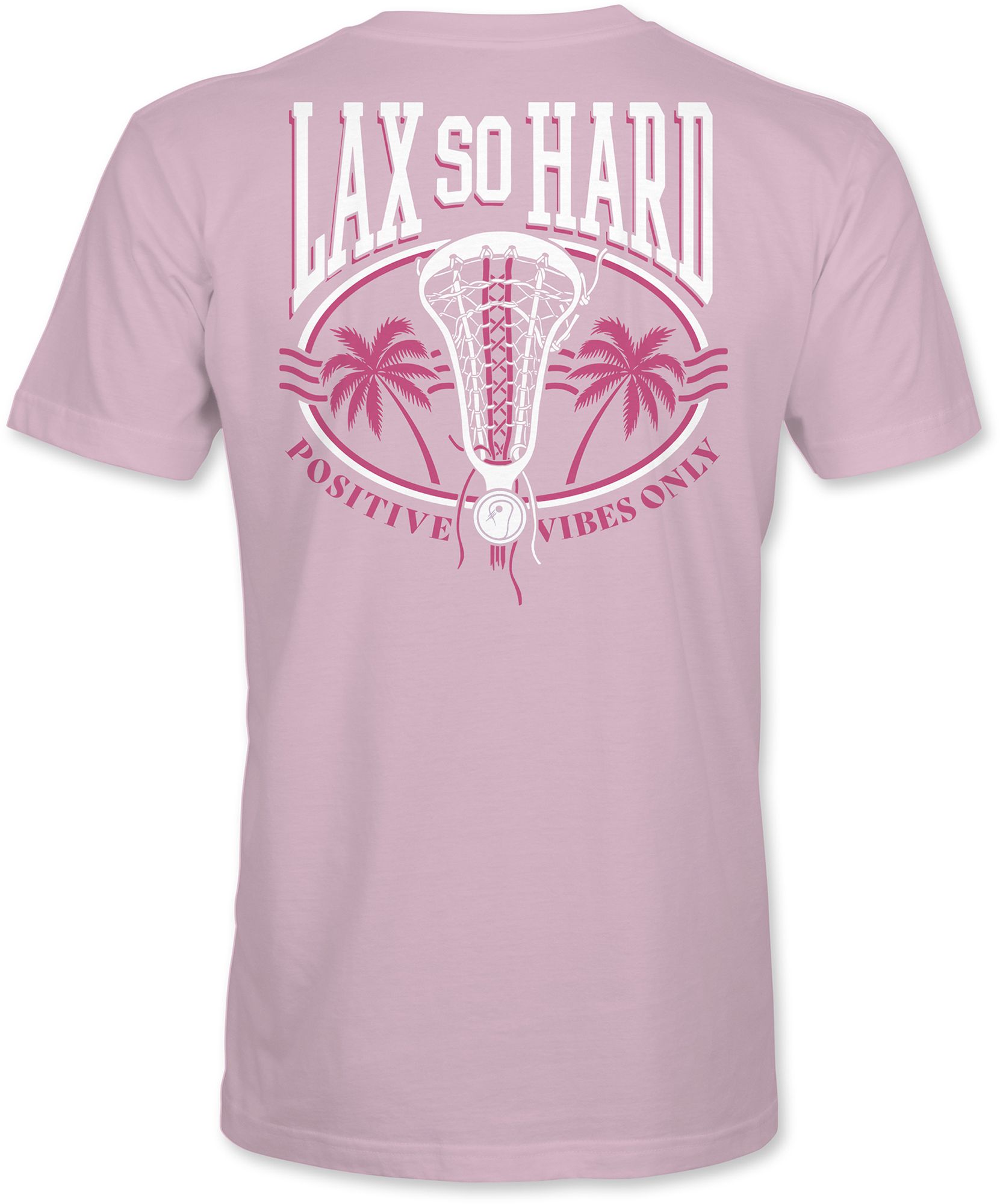 Lax So Hard Girl's Vibes Lacrosse Graphic T-Shirt product image
