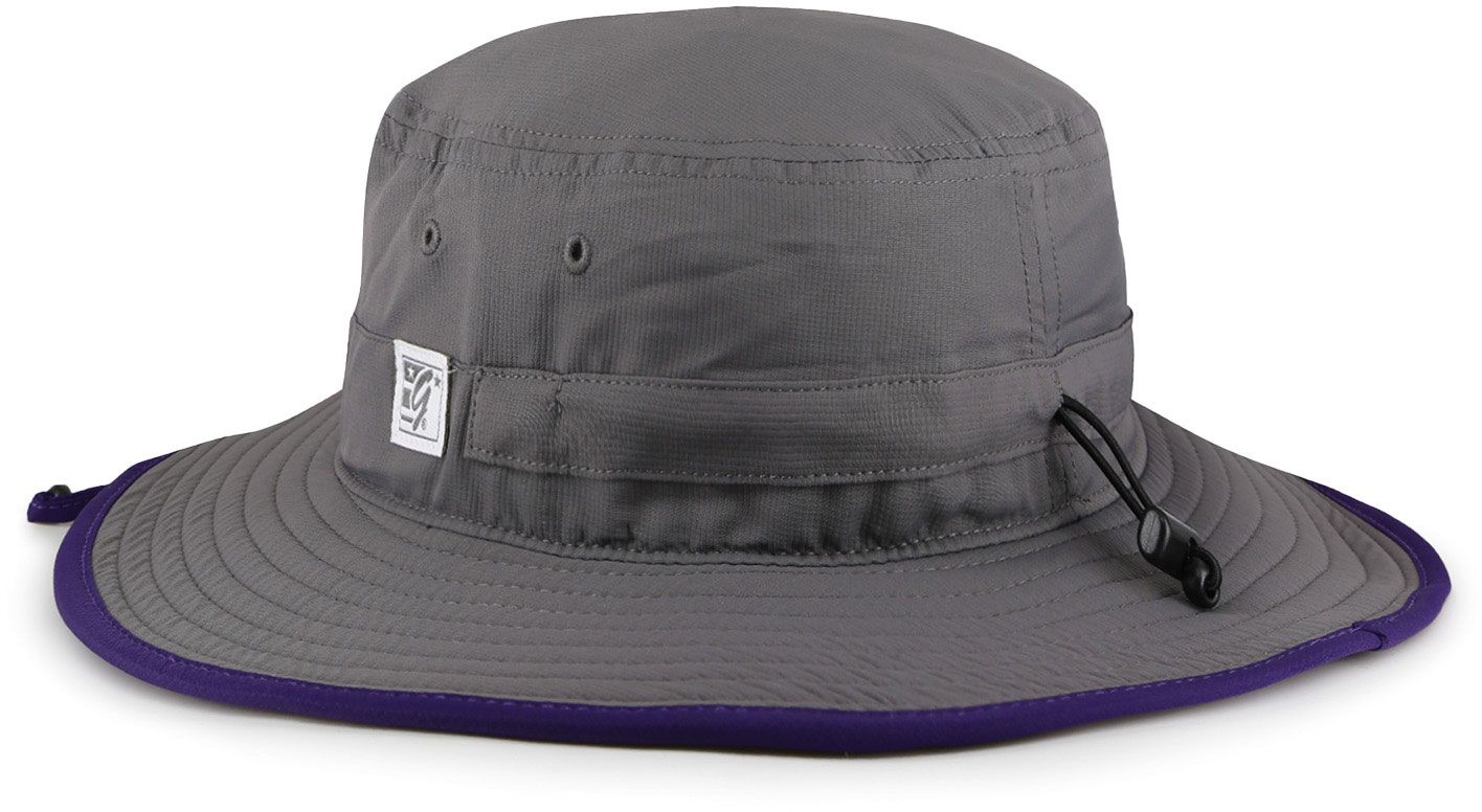 The Game Adult LSU Tigers Grey/Purple Boonie Hat product image