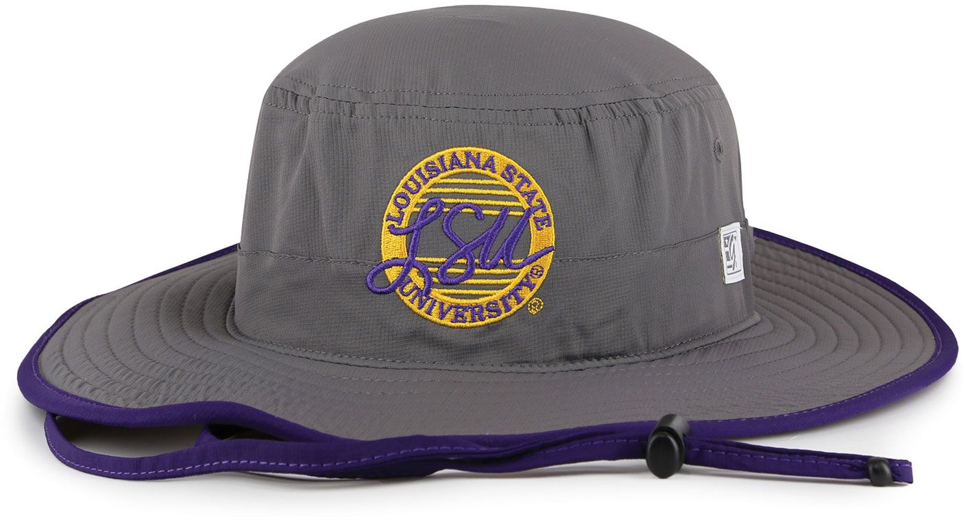 The Game Adult LSU Tigers Grey/Purple Boonie Hat product image