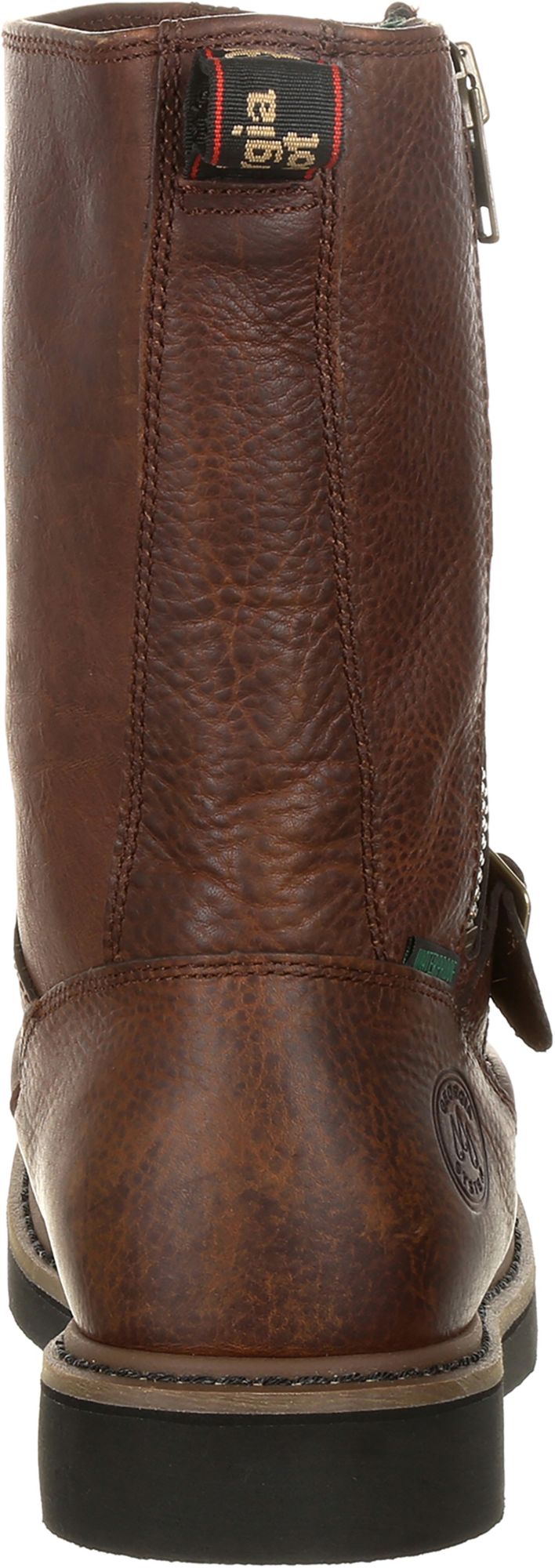 side zip wellington work boots