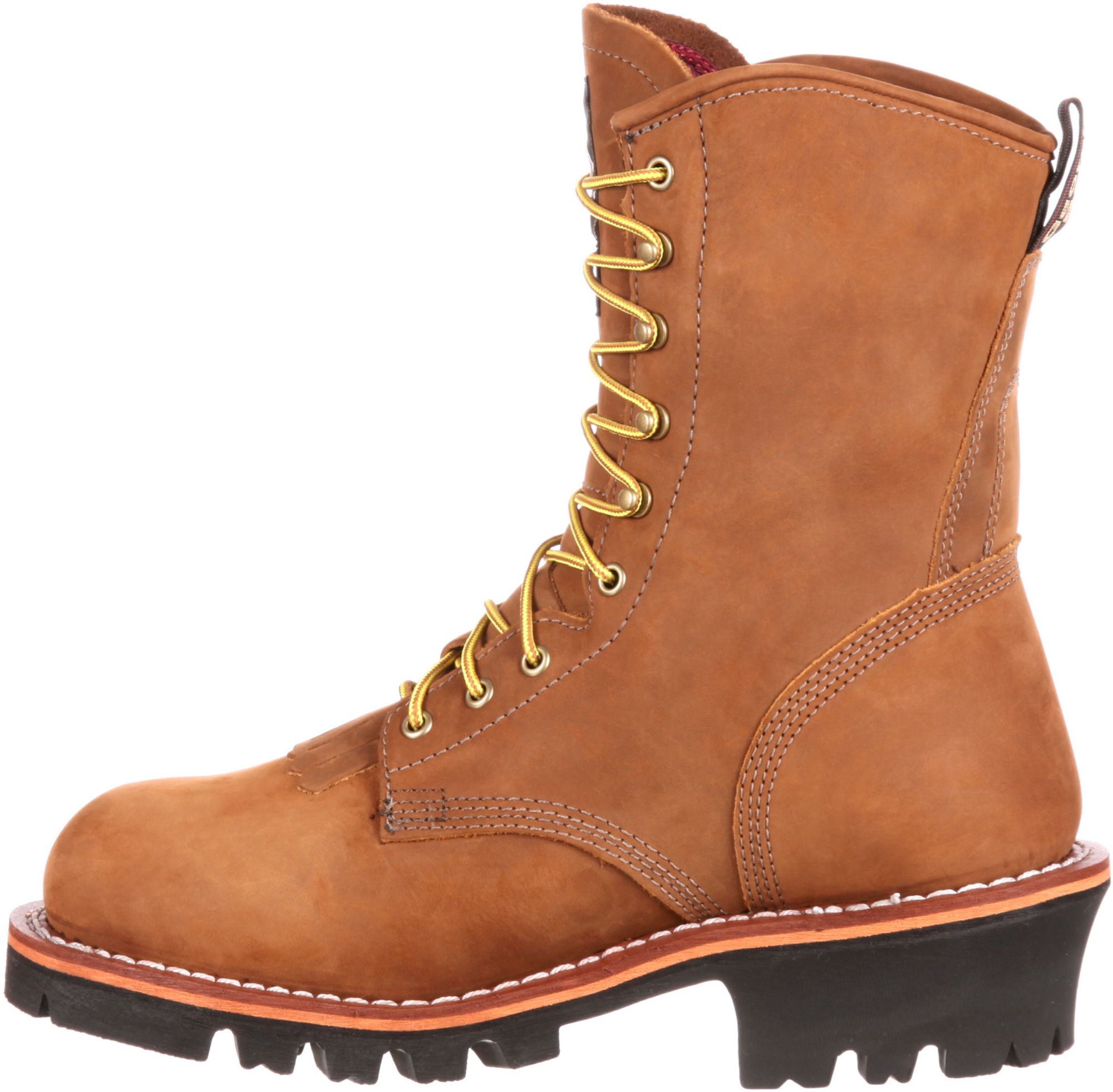logger style work boots