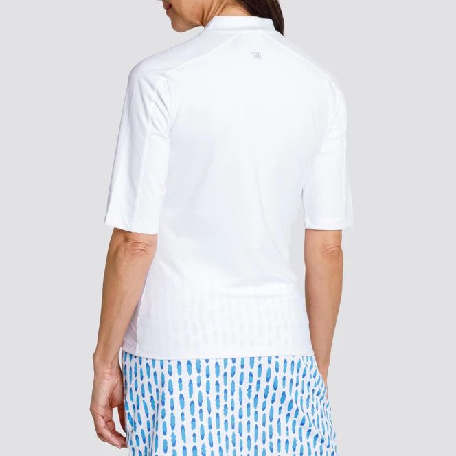 Tail Women's Dominique Funnel Neck Short Sleeve Golf Polo product image