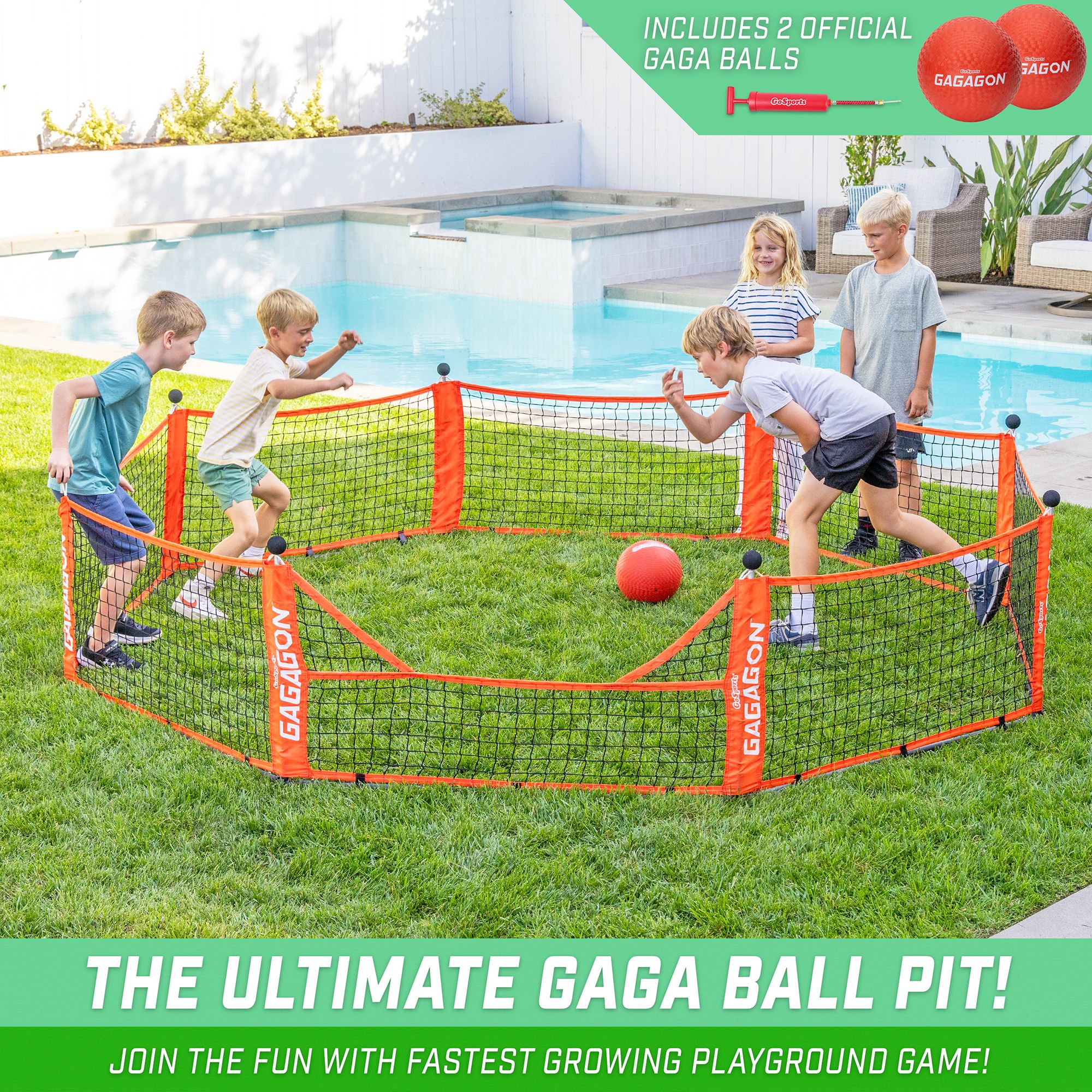 GoSports Gagagon 10 Ft. Ball Game Pit product image