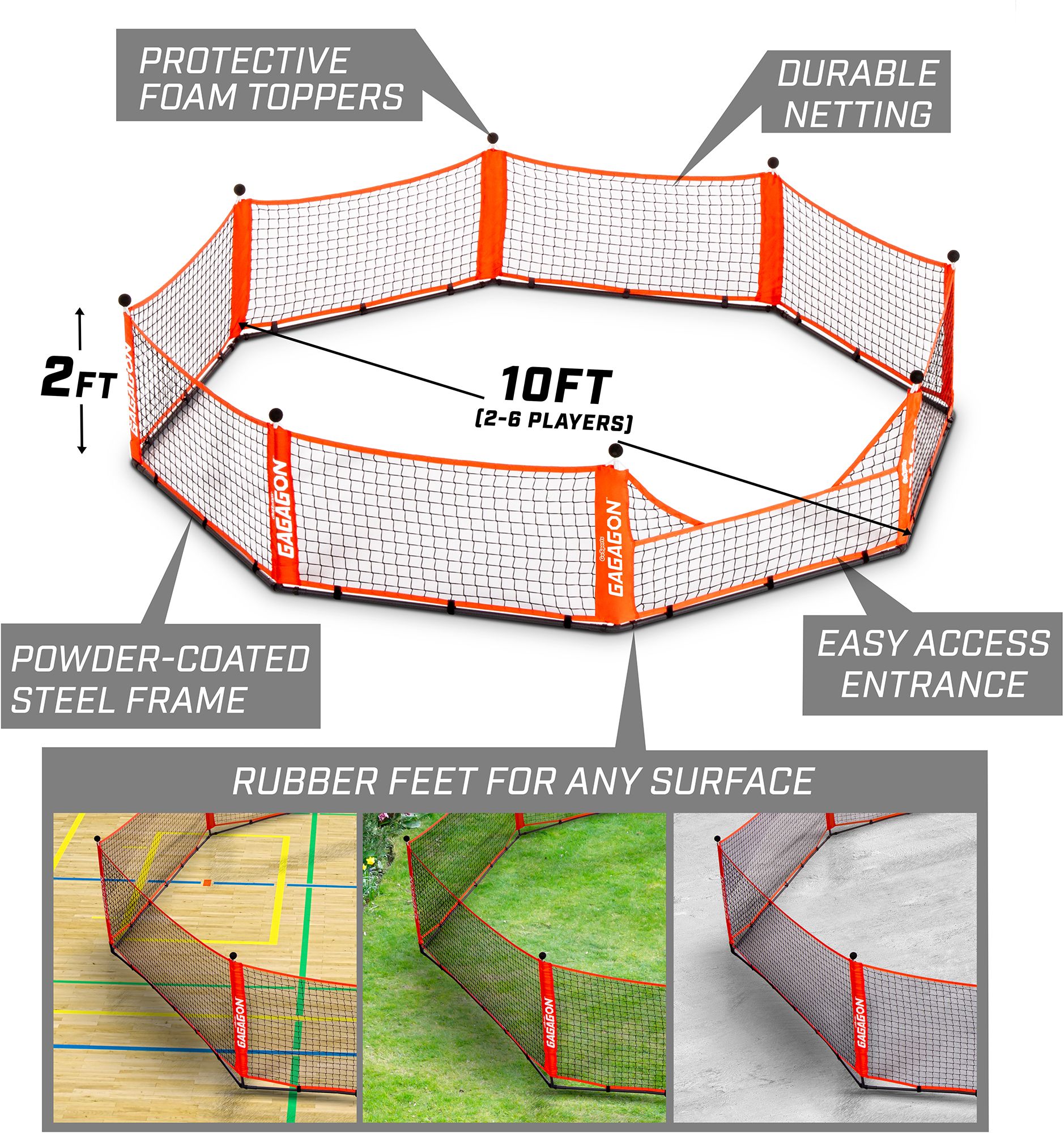GoSports Gagagon 10 Ft. Ball Game Pit product image