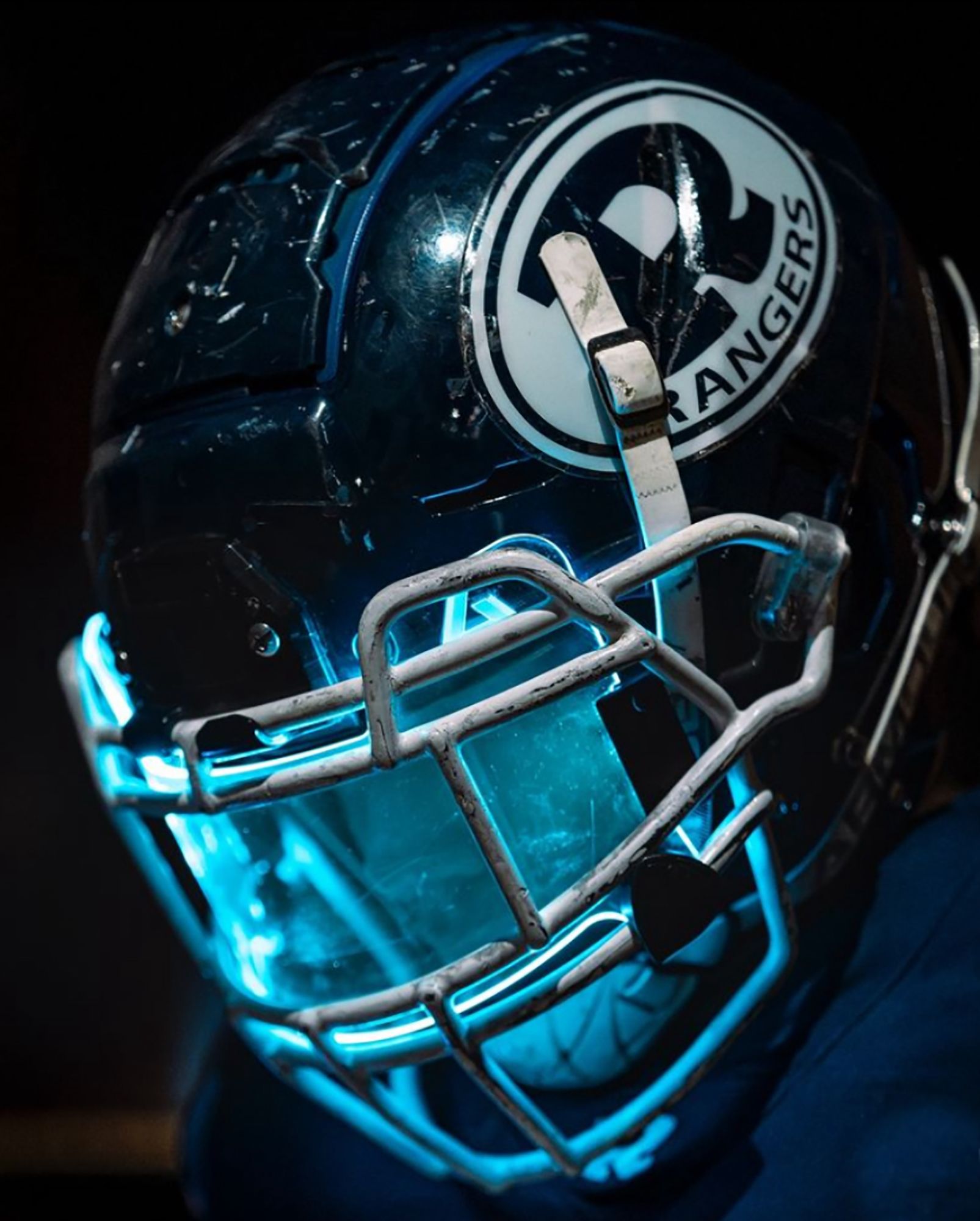 GalaxyVisors LED Light Up Football Visor product image