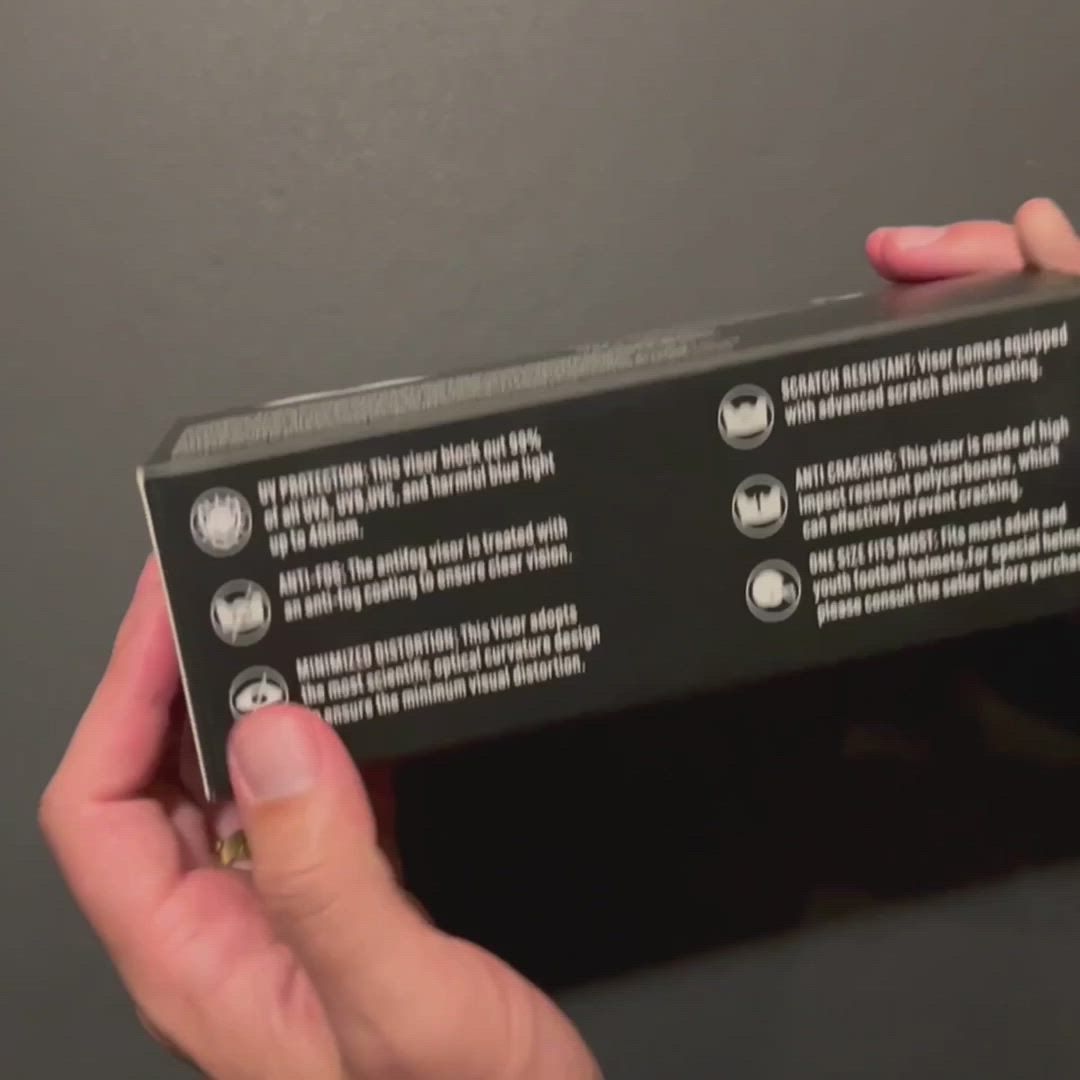 GalaxyVisors LED Light Up Football Visor product