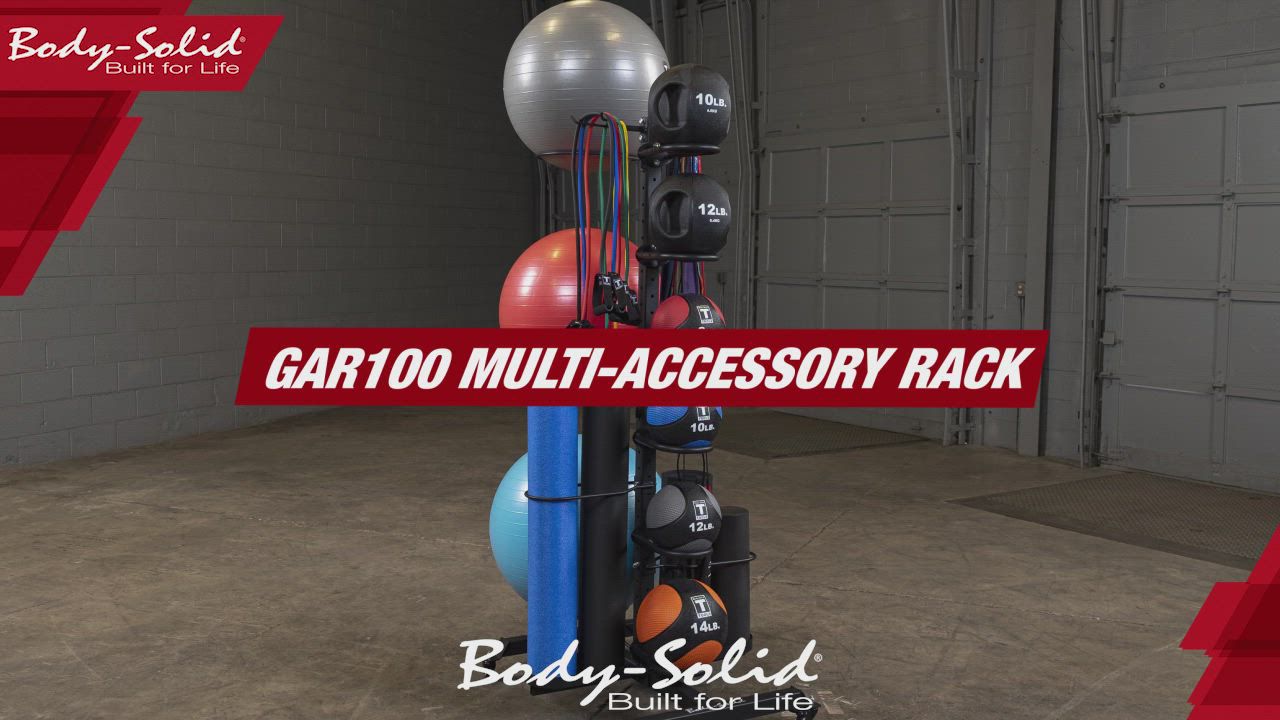 Body-Solid Multi Accessory Storage Rack product