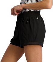 Gaiam Women's 4 Inch Woven Shorts w/ Mesh and Zipper Pocket product image