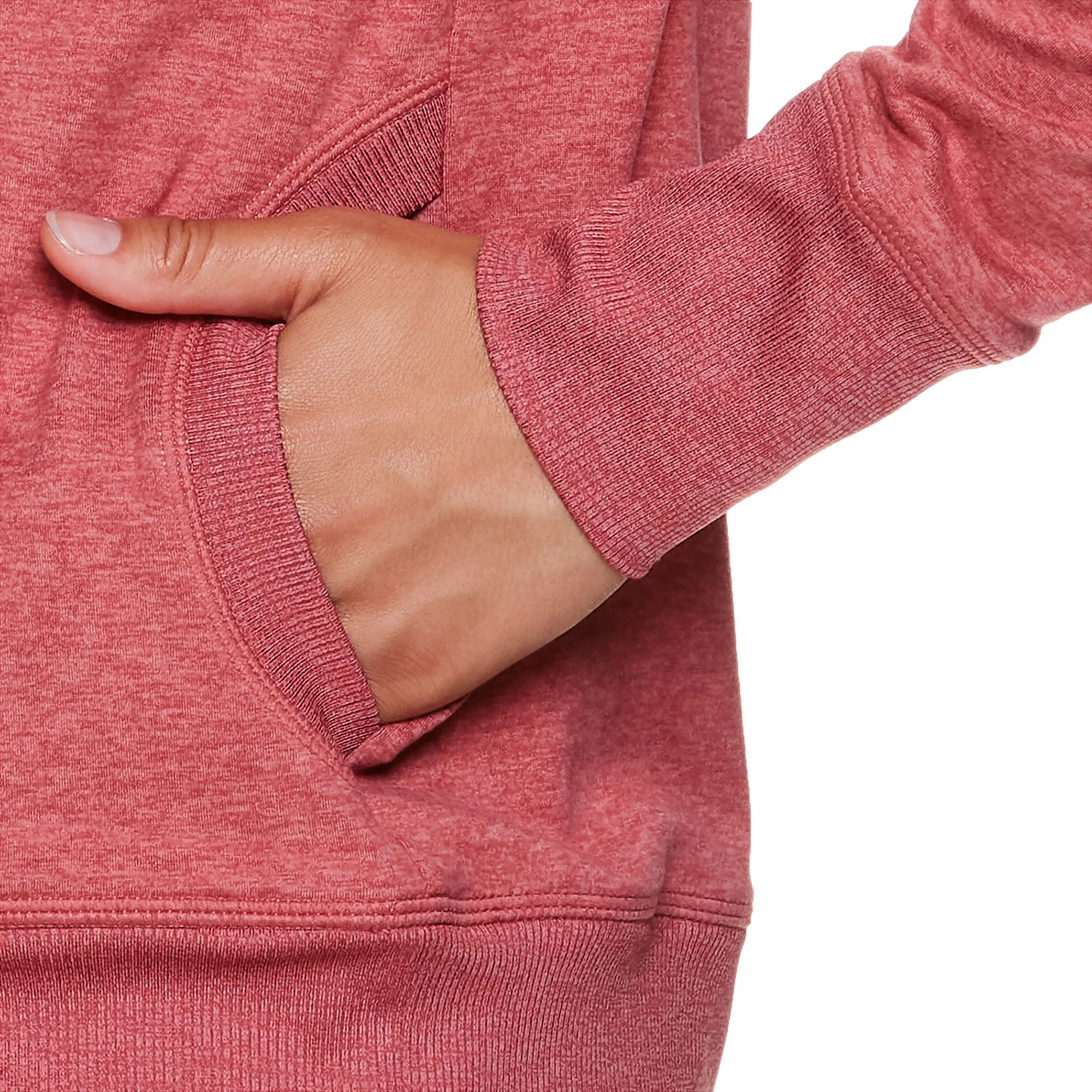 Gaiam Women's Long Sleeve Momentum Marled Rib Crew Sweatshirt product image