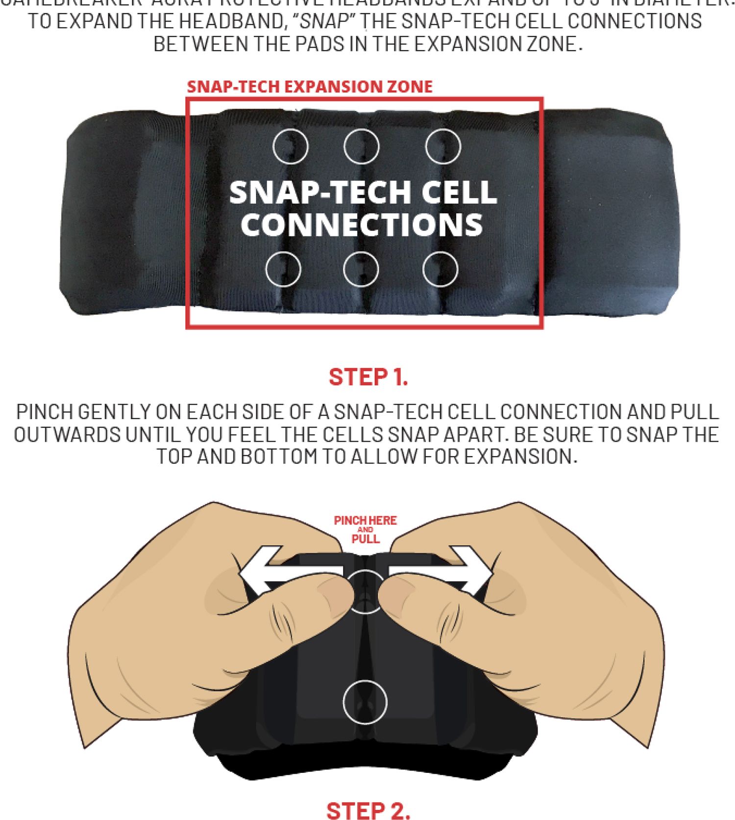 GameBreaker AURA Flag Football Protective Headband product image