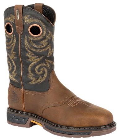 Georgia Boot Men's Carbo-Tec LT Steel Toe Waterproof Pull On Work Boot product image