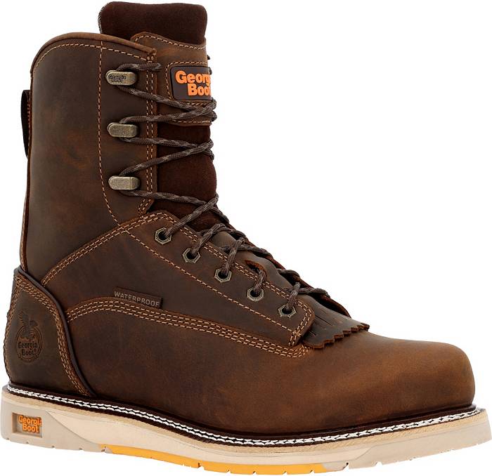 Georgia Boot Men's Waterproof Lace-To-Toe 6 Work Boots