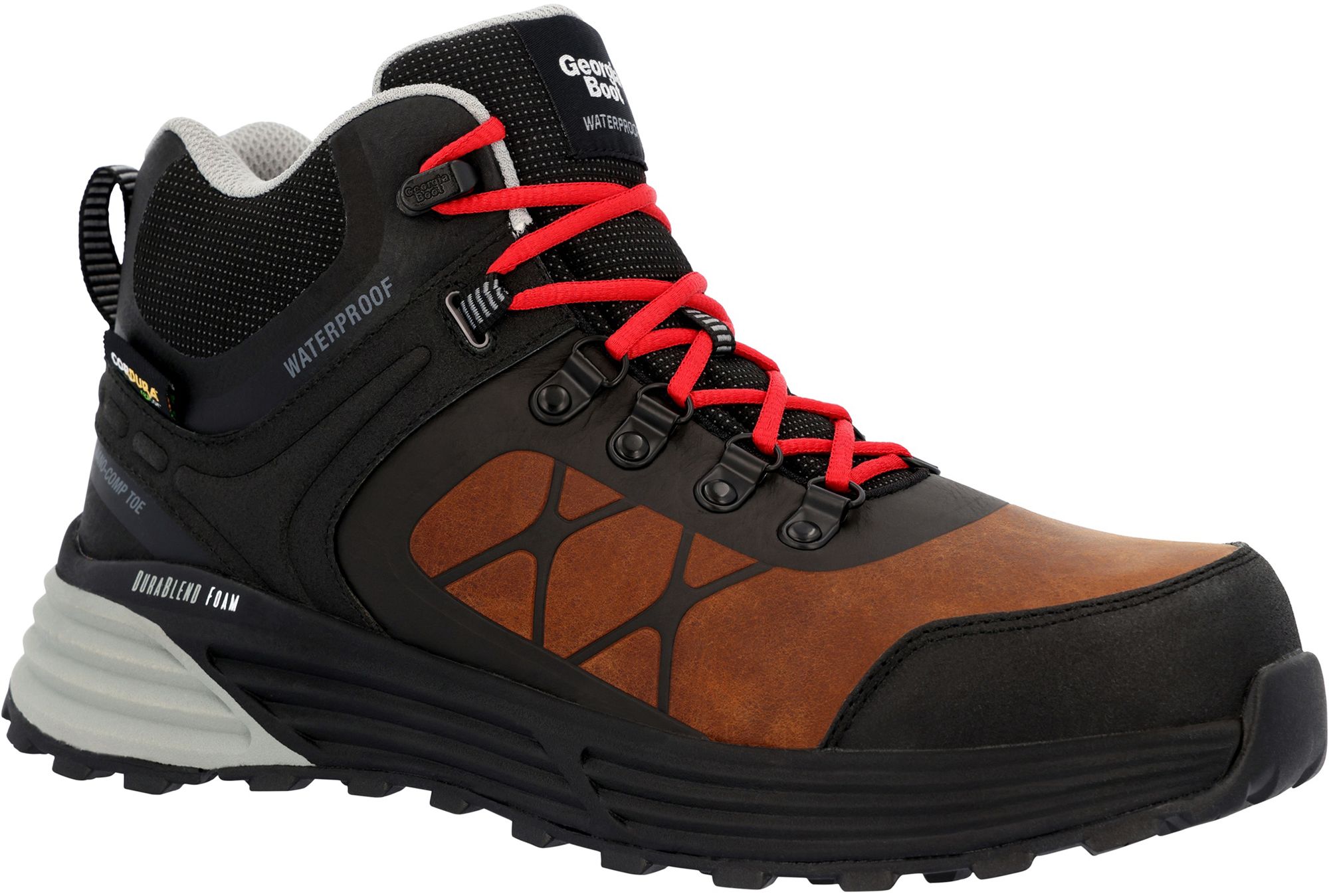 Georgia Boots Men's 5" DuraBlend Sport Hiker Composite Toe Work Boots