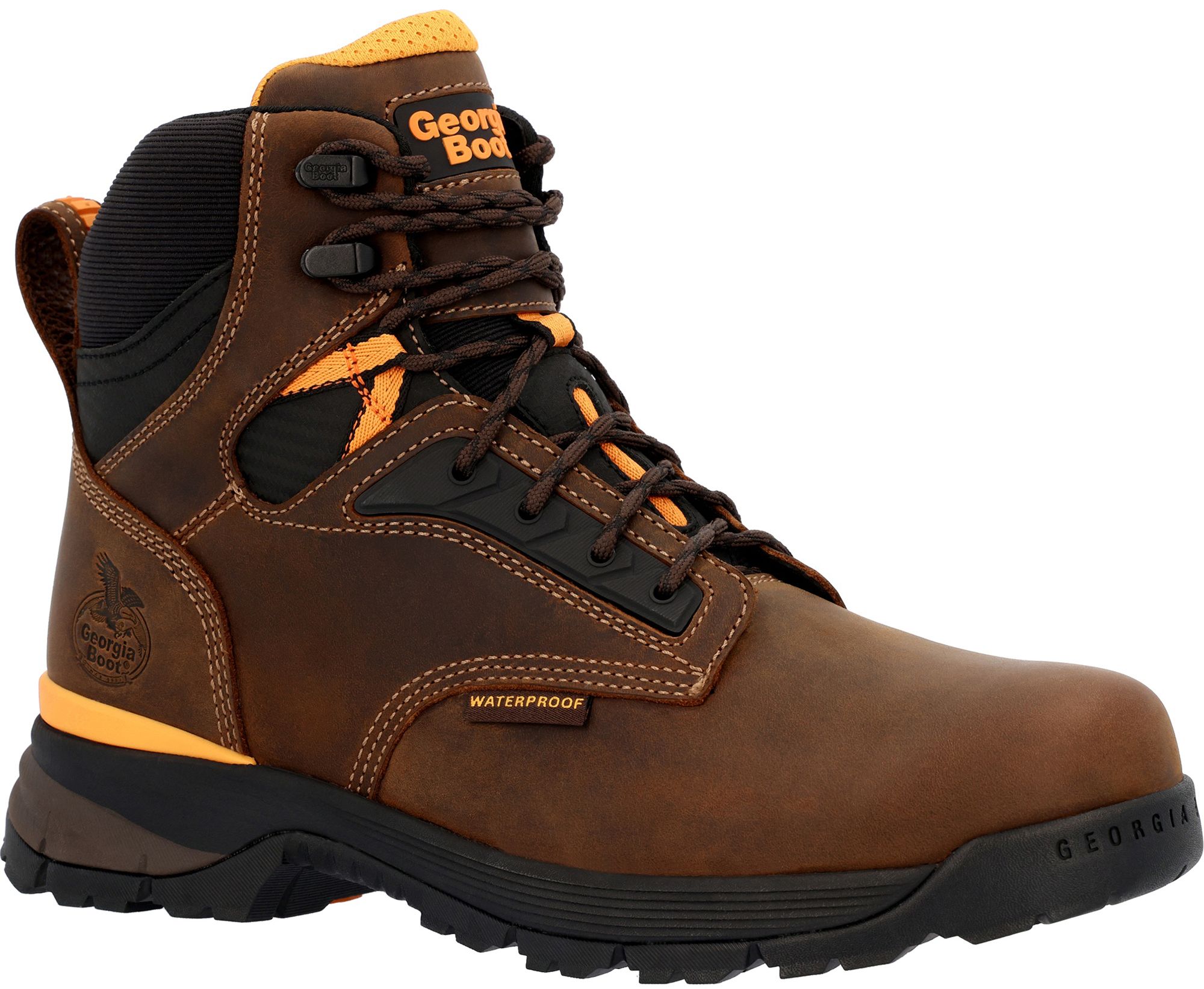 Georgia Boots Men's 6" Hiker Waterproof Alloy Toe Work Boots product image