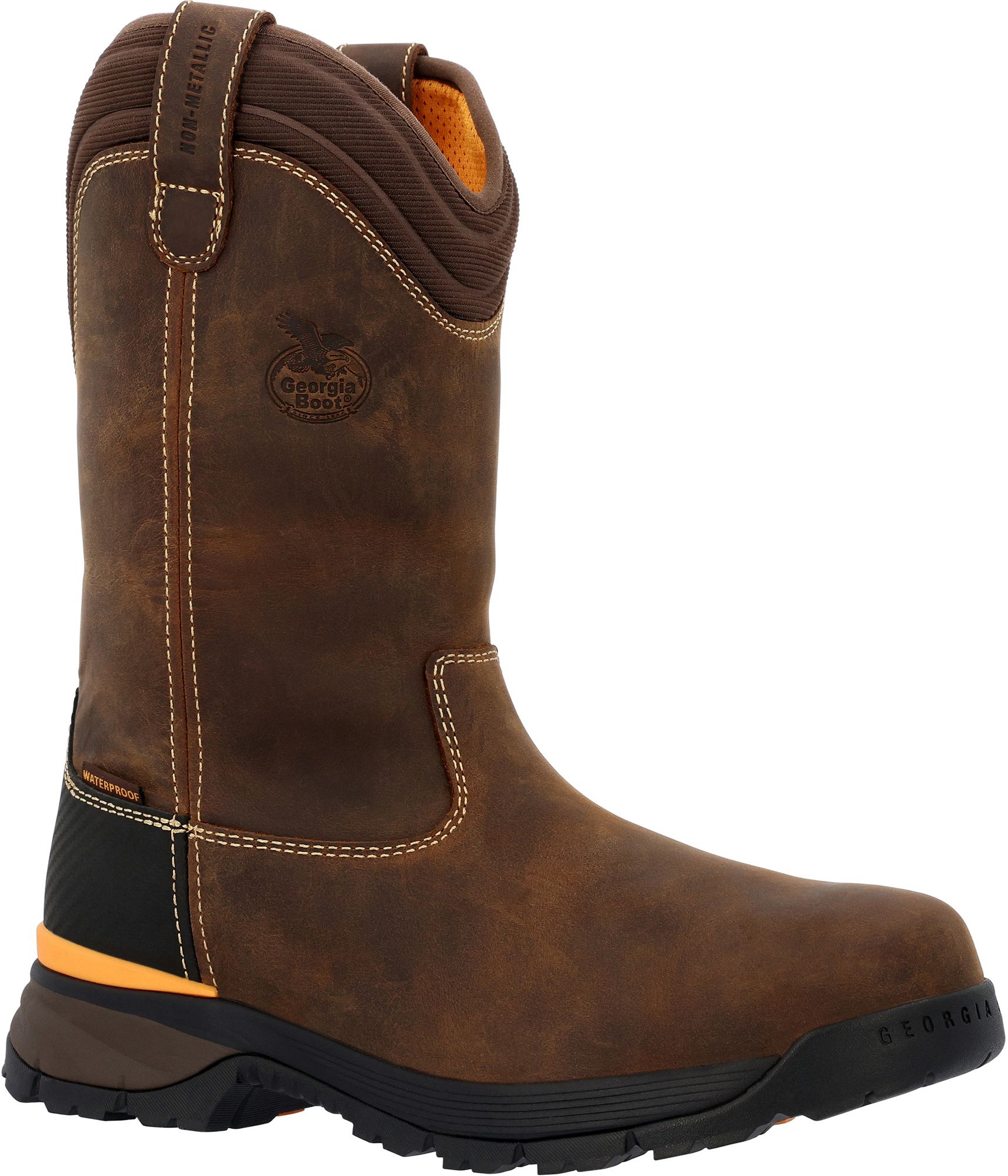 Georgia Boots Men's 11" Pull-On Waterproof Work Boots product image