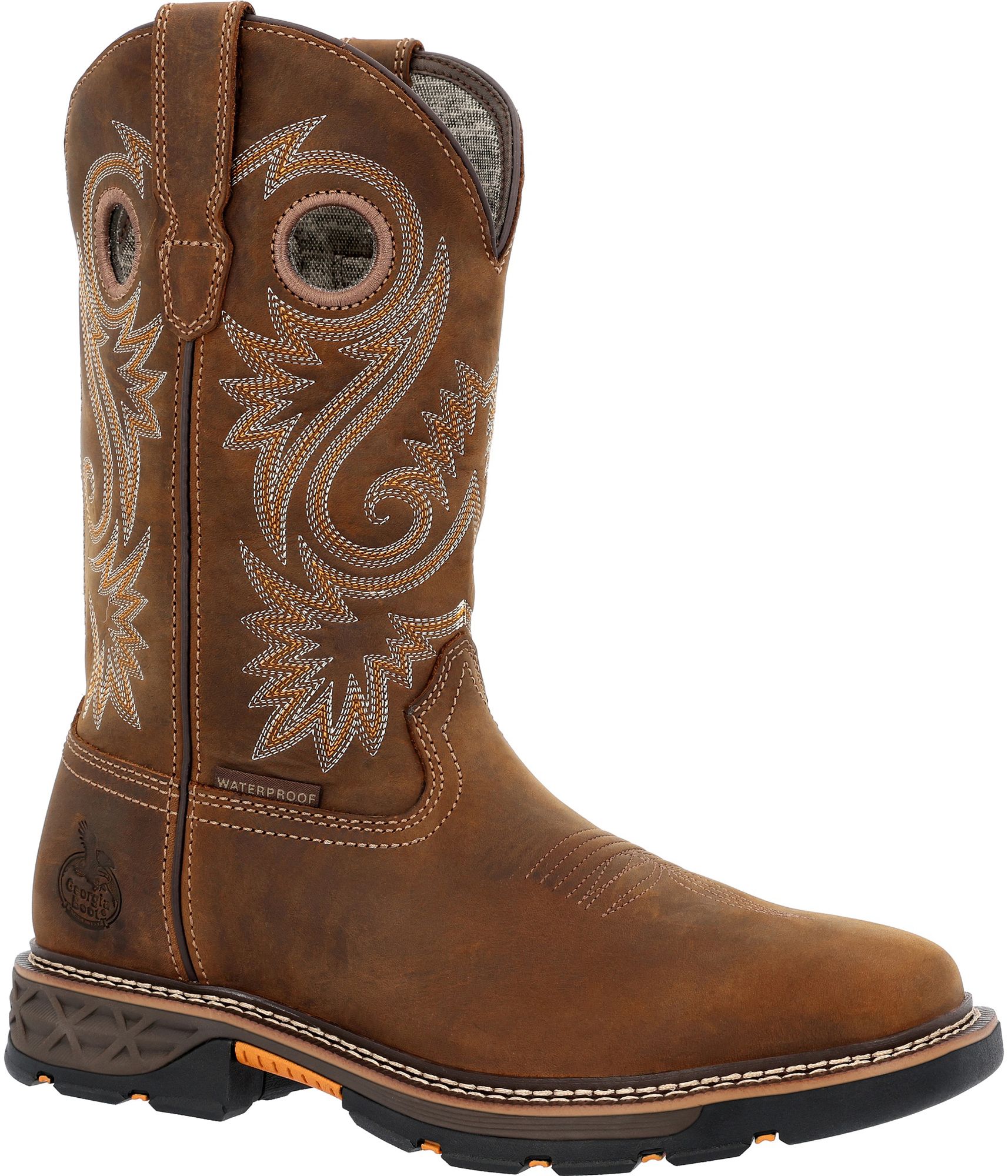 Georgia Boots Men's 11" Carbo-Tec FLX Alloy Toe Waterproof Pull-On Work Boots product image