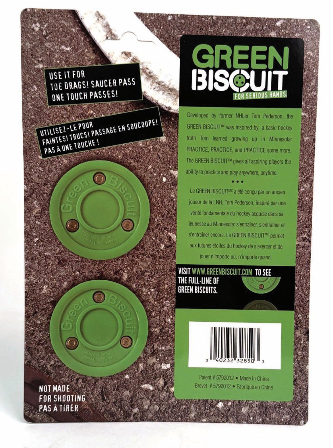 Green Biscuit Original 2-Pack Training Puck product image