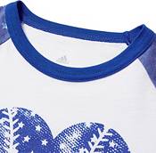 adidas Girls' Destiny ¾ Sleeve Printed Softball Graphic Shirt product image