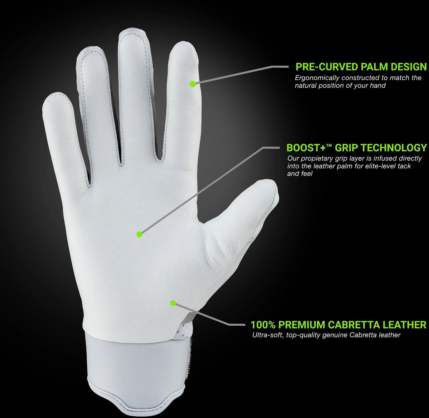 Grip Boost Youth Loaded Batting Gloves product image