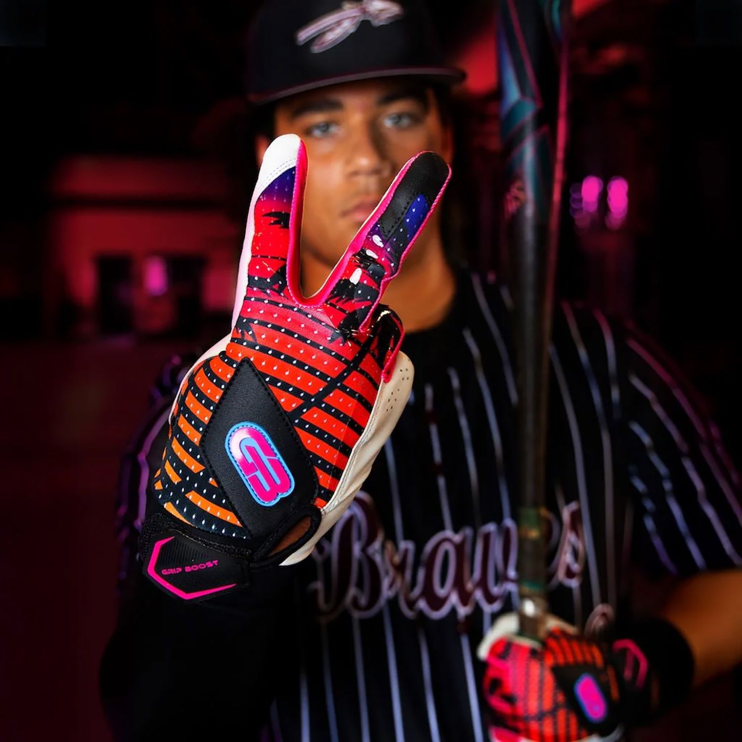 Grip Boost Youth Loaded Batting Gloves product image