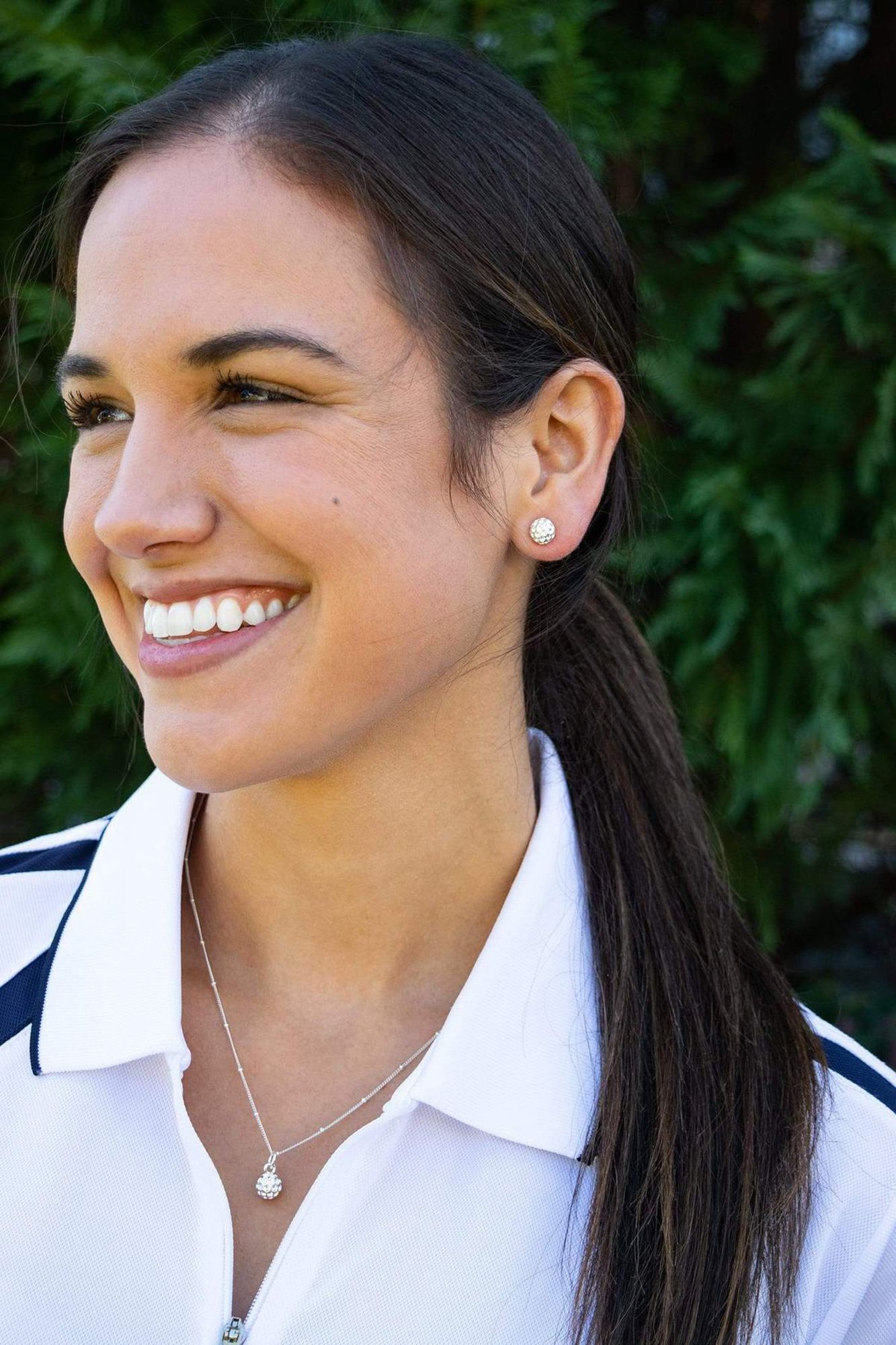 Chelsea Charles Golf Ball Charm Necklace & Earrings Gift Set product image