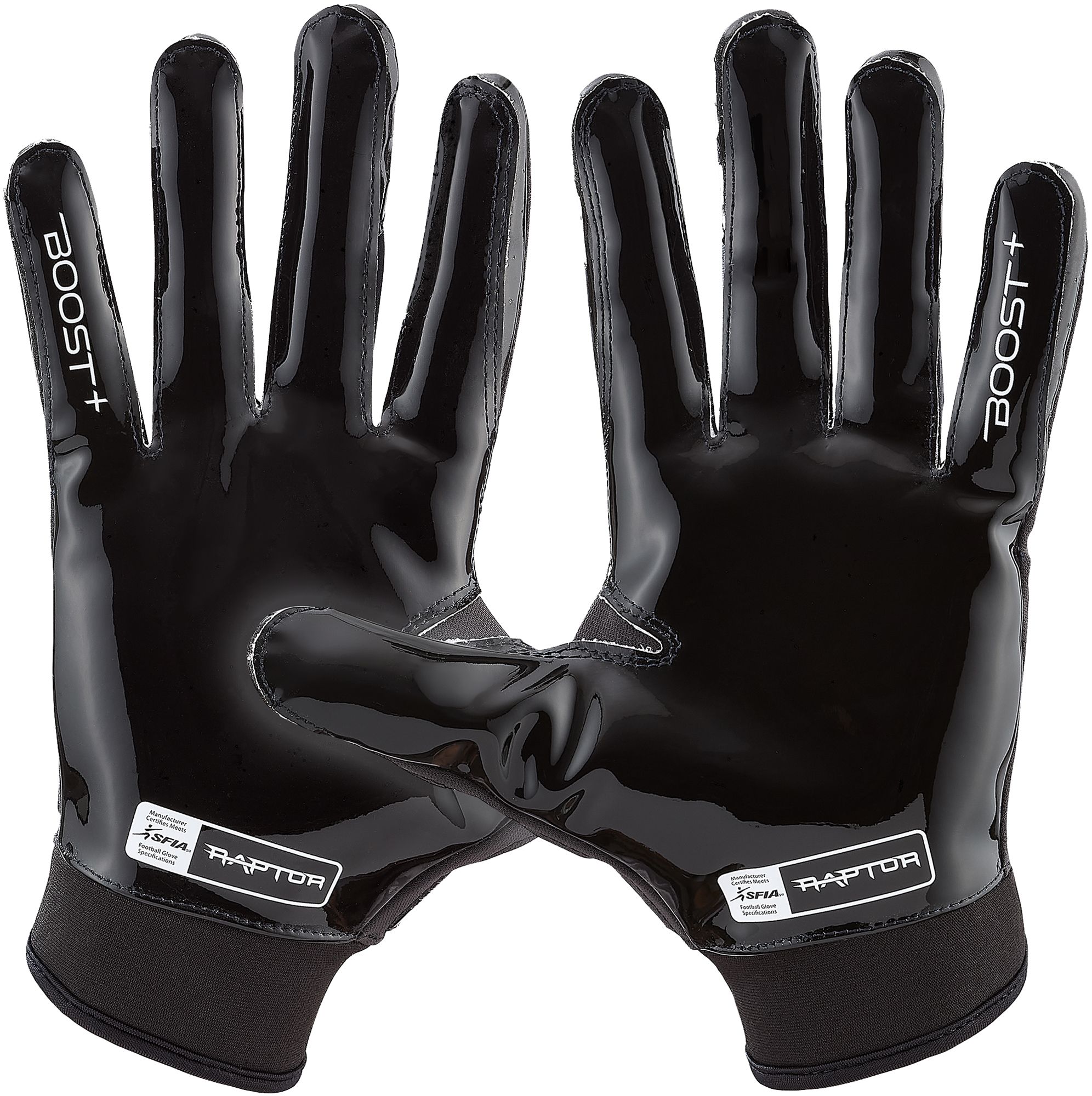 Grip Boost Adult Raptor 2.0 Padded Hybrid Football Glove product image