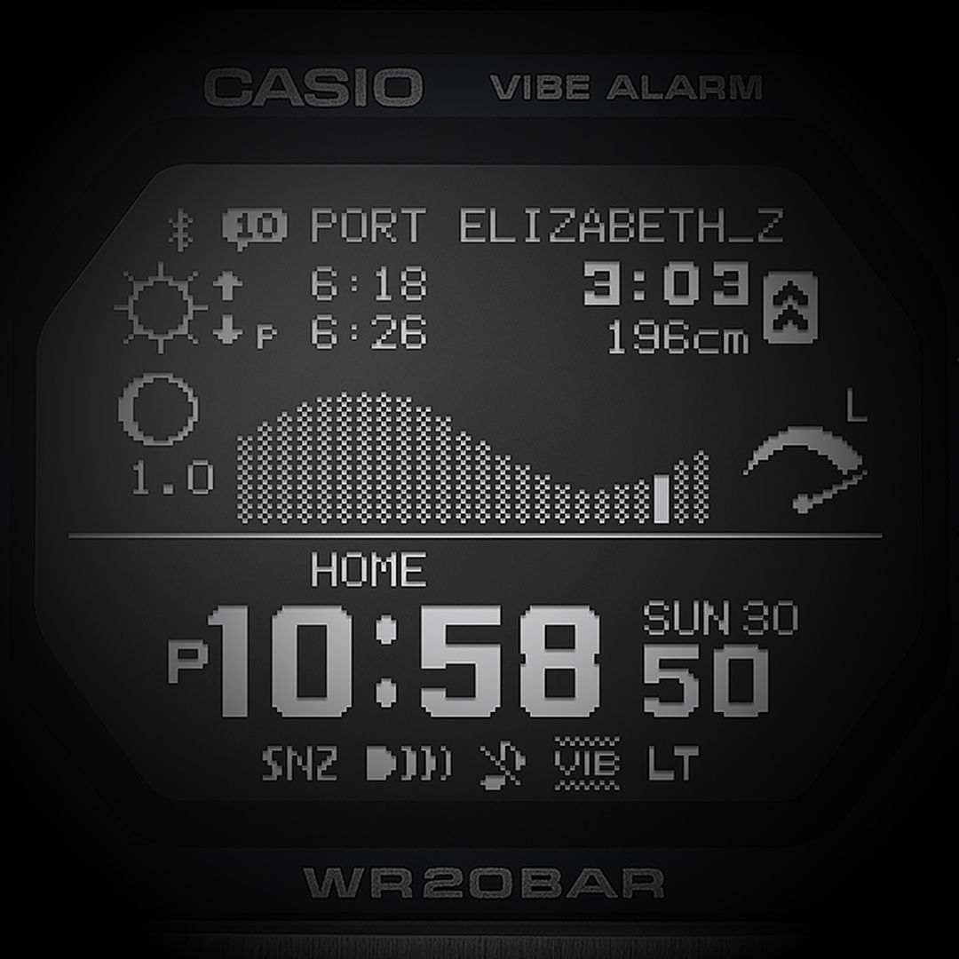 Casio Men's G-Shock G-LIDE Tide Activity Tracking Watch product image