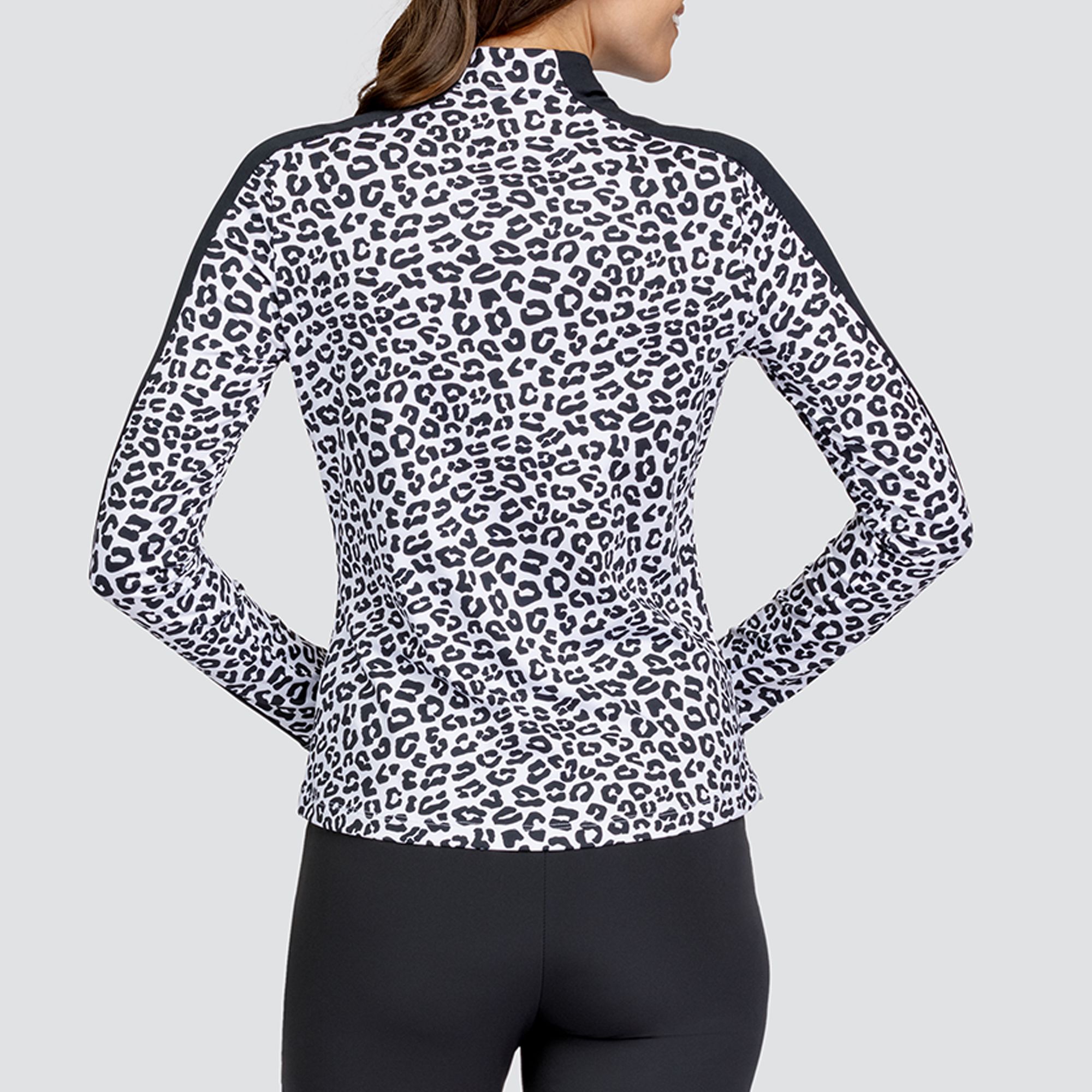 Tail Women's Long Sleeve 1/4 Zip Pierce Golf Shirt