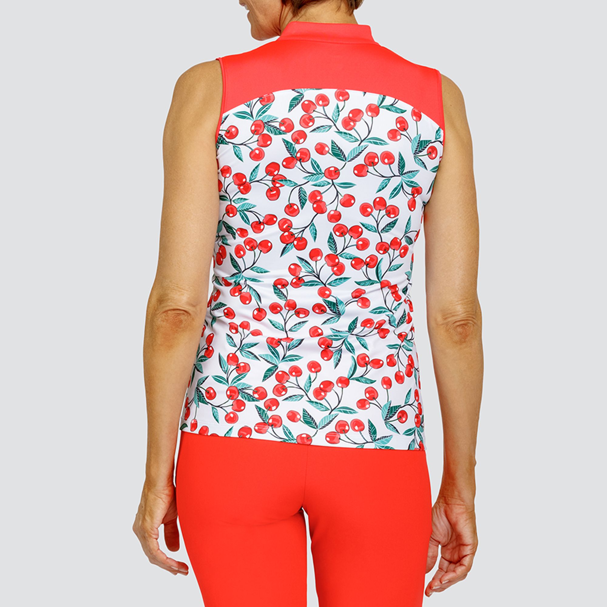 Tail Women's Sleeveless 1/4 Zip Marion Golf Polo product image