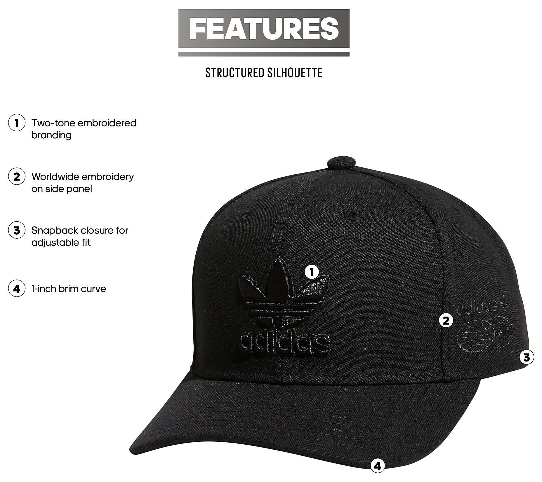 adidas Men's Modern 2.0 Structured Hat product image