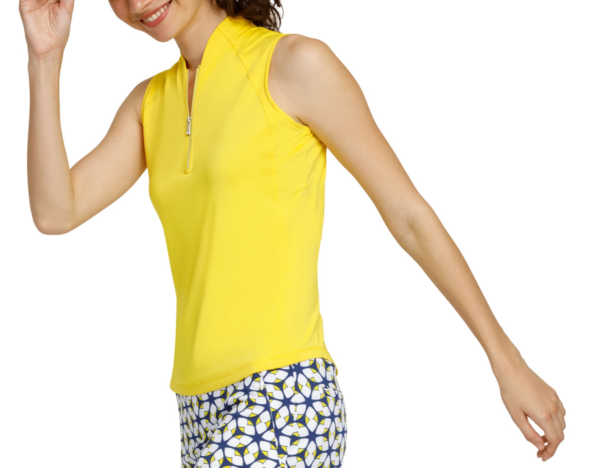 Tail Women's Cally 1/4 Zip Sleeveless Golf Polo product image