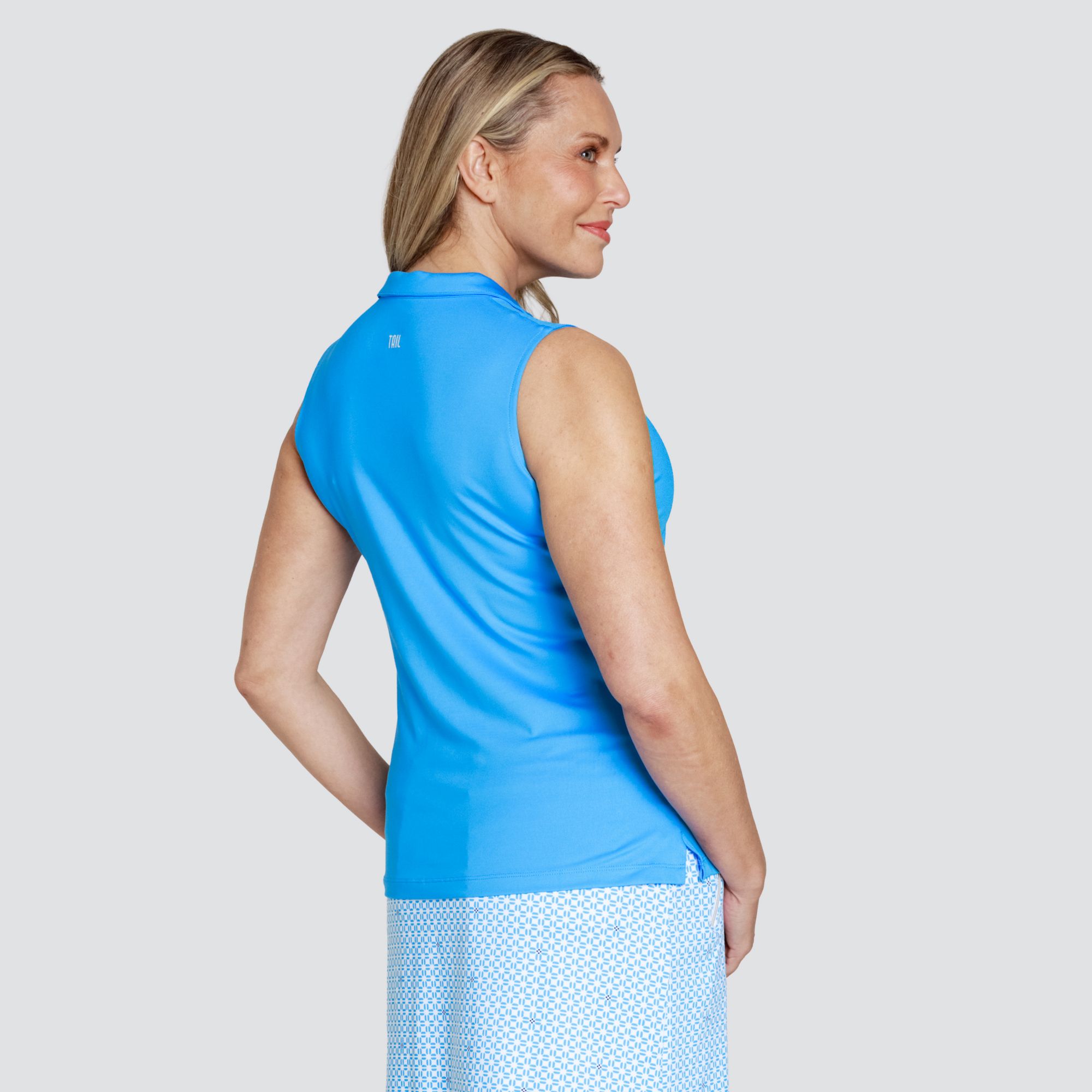 Tail Women's Kyrah ¼ Zip Sleeveless Golf Polo product image