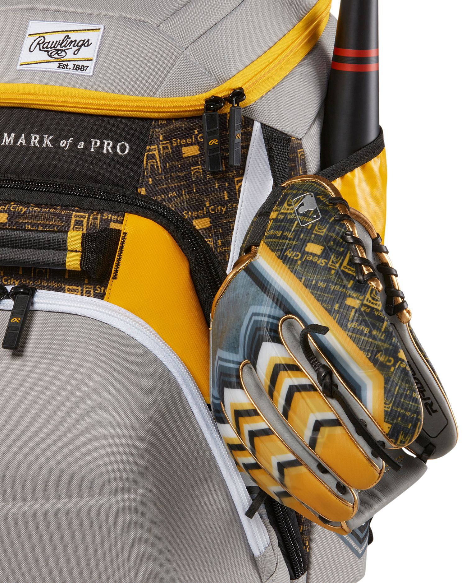 Rawlings Pittsburgh Gold Collection Bat Pack product image