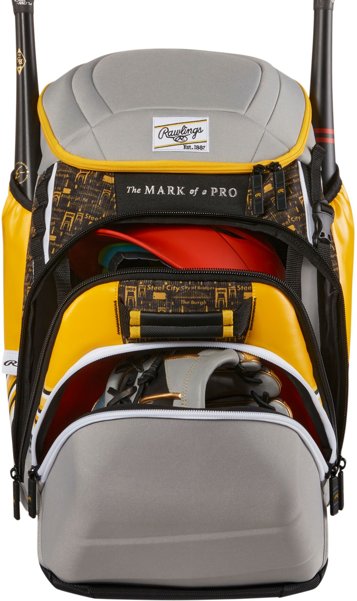 Rawlings Pittsburgh Gold Collection Bat Pack product image