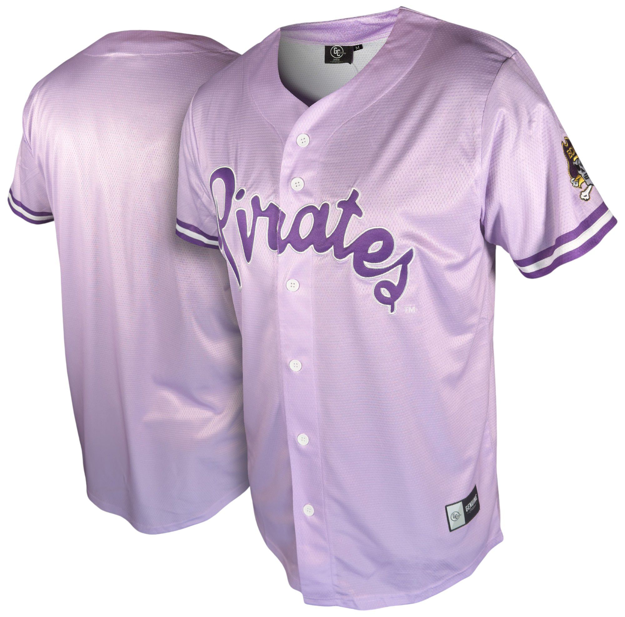 Genuine Collective Men's East Carolina Pirates Replica Purple Alternate Baseball Jersey product image