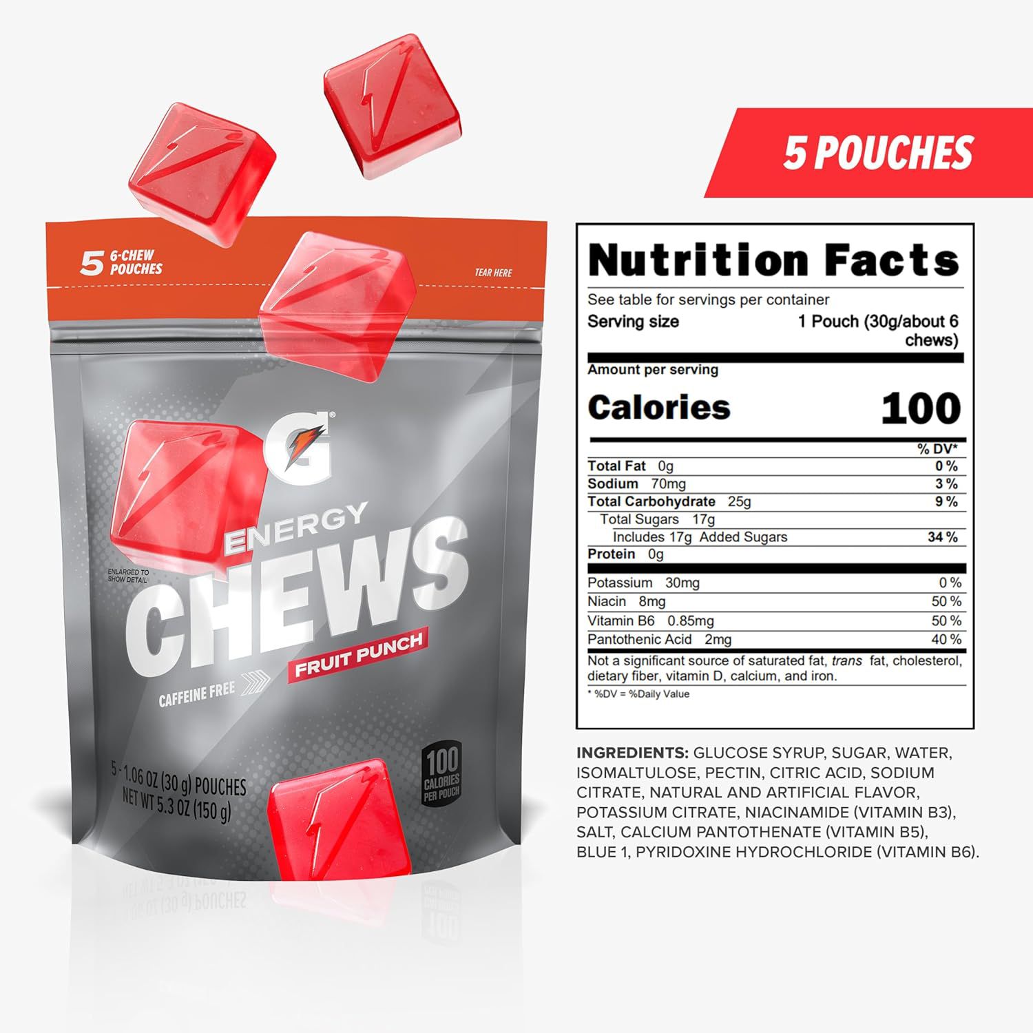 Gatorade Energy Chews – Bag product image