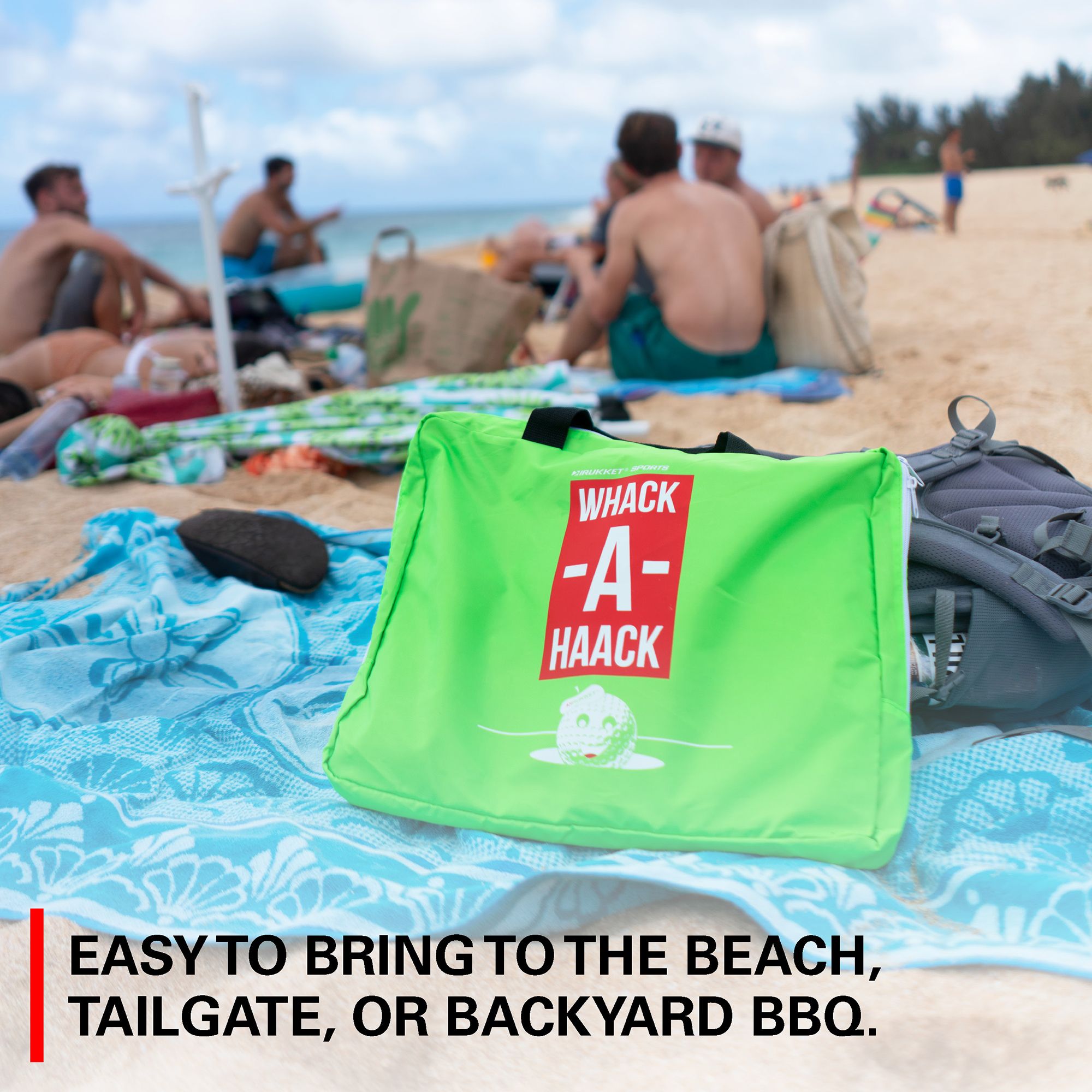 Rukket Pro Light-Up Chipping Net with 6 Tru-Spin Glow-in-the-Dark Practice Balls product image